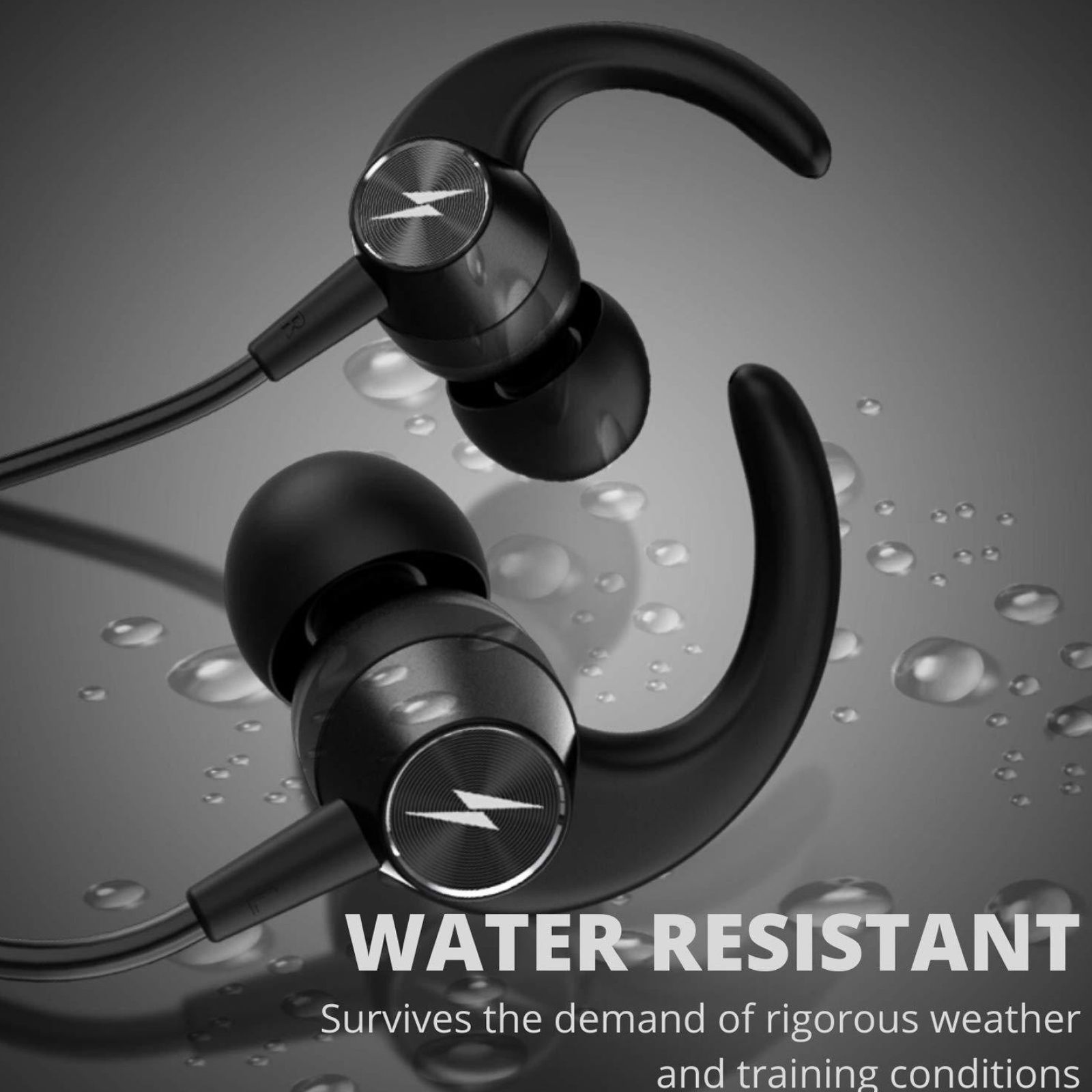 FIRE-BOLTT BN1200 Neckband with Noise Isolation (Water Resistant, Stereo Bass Sound, Black)_4