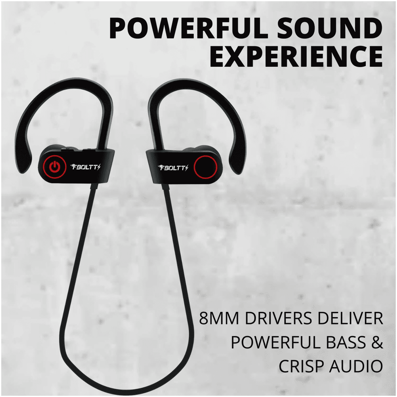 FIRE-BOLTT BN1300 Neckband (Sweat & Water Resistant, Upto 9 Hours Playback, Black)_5