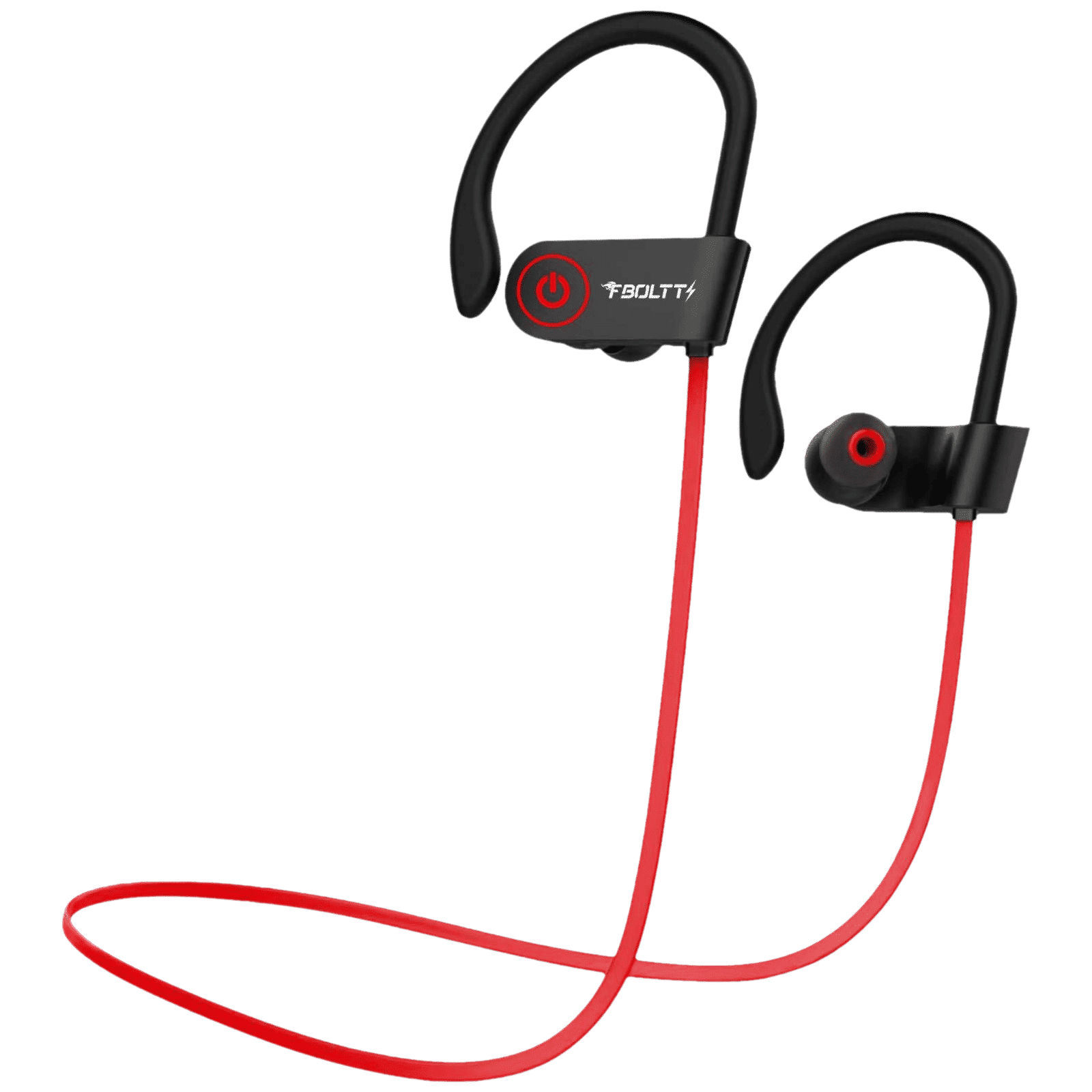 FIRE-BOLTT BN1300 Neckband (Sweat & Water Resistant, Upto 9 Hours Playback, Red)_1