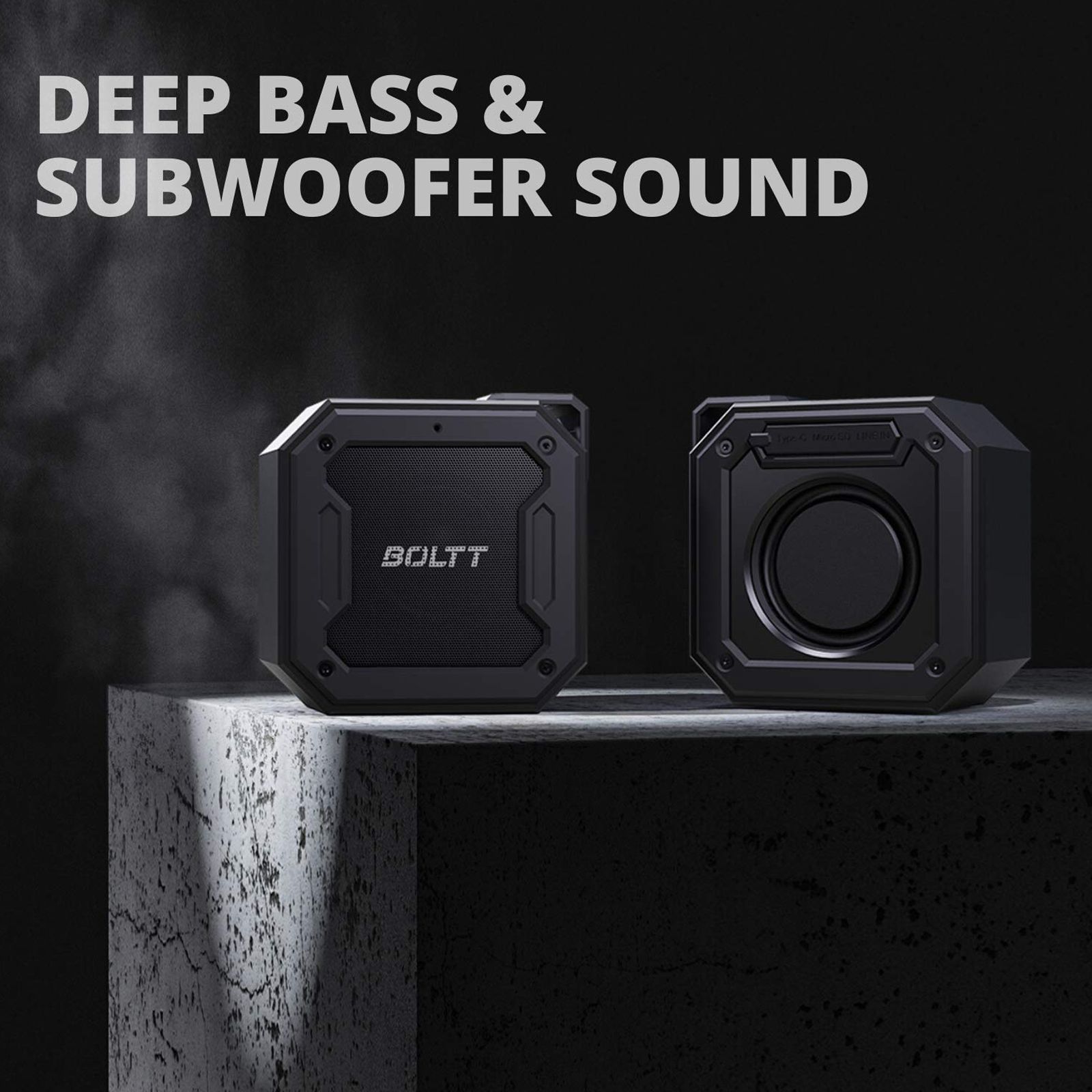 FIRE-BOLTT Xplode 12 Watts Portable Bluetooth Speaker (IPX7 Waterproof, BS1200, Black)_15