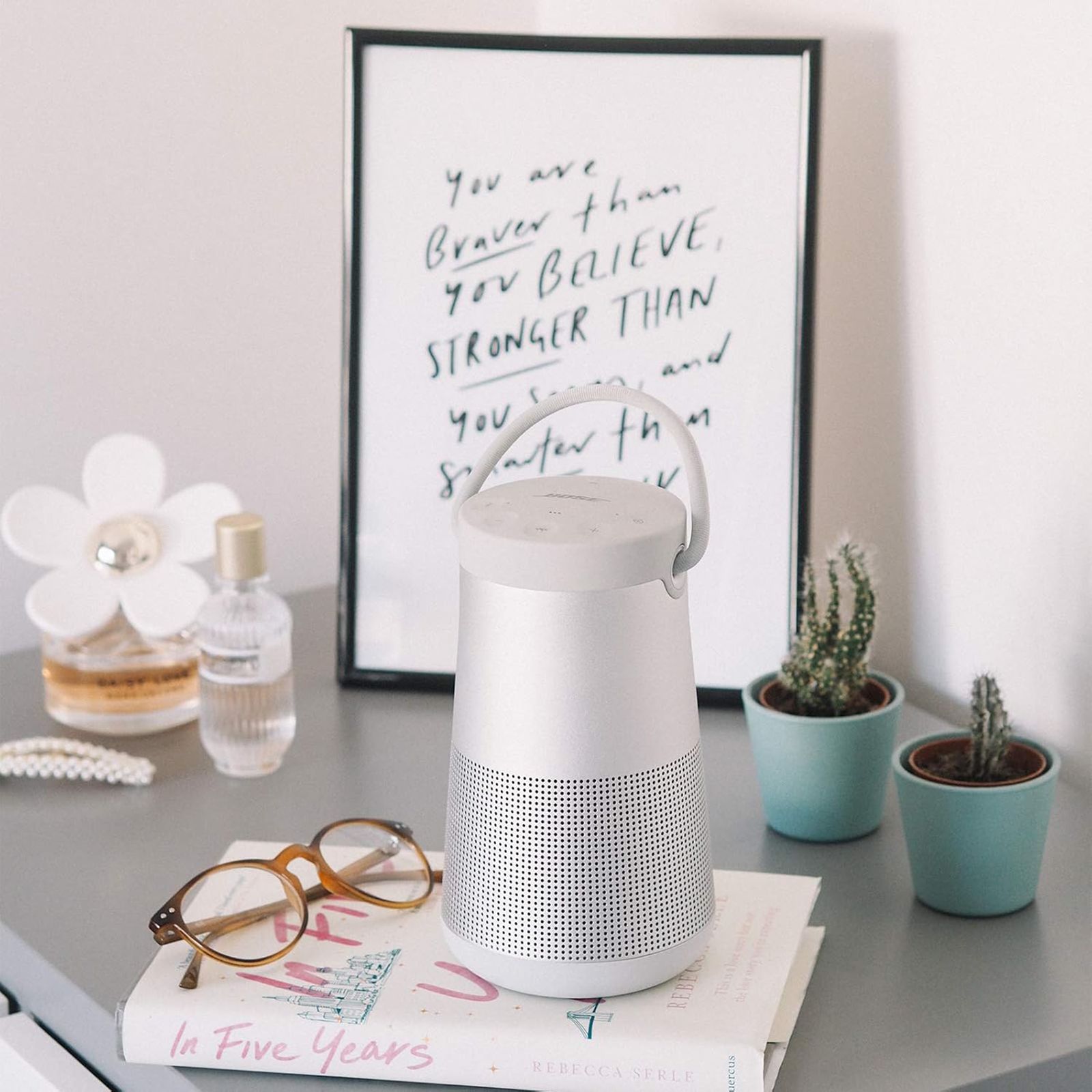 BOSE SoundLink Revolve+ II with Google & Siri Compatible Smart Speaker (360 Degree Sound, Luxe Silver) BOSE SoundLink Revolve+ II with Google & Siri Compatible Smart Speaker (360 Degree Sound, Luxe Silver)_9