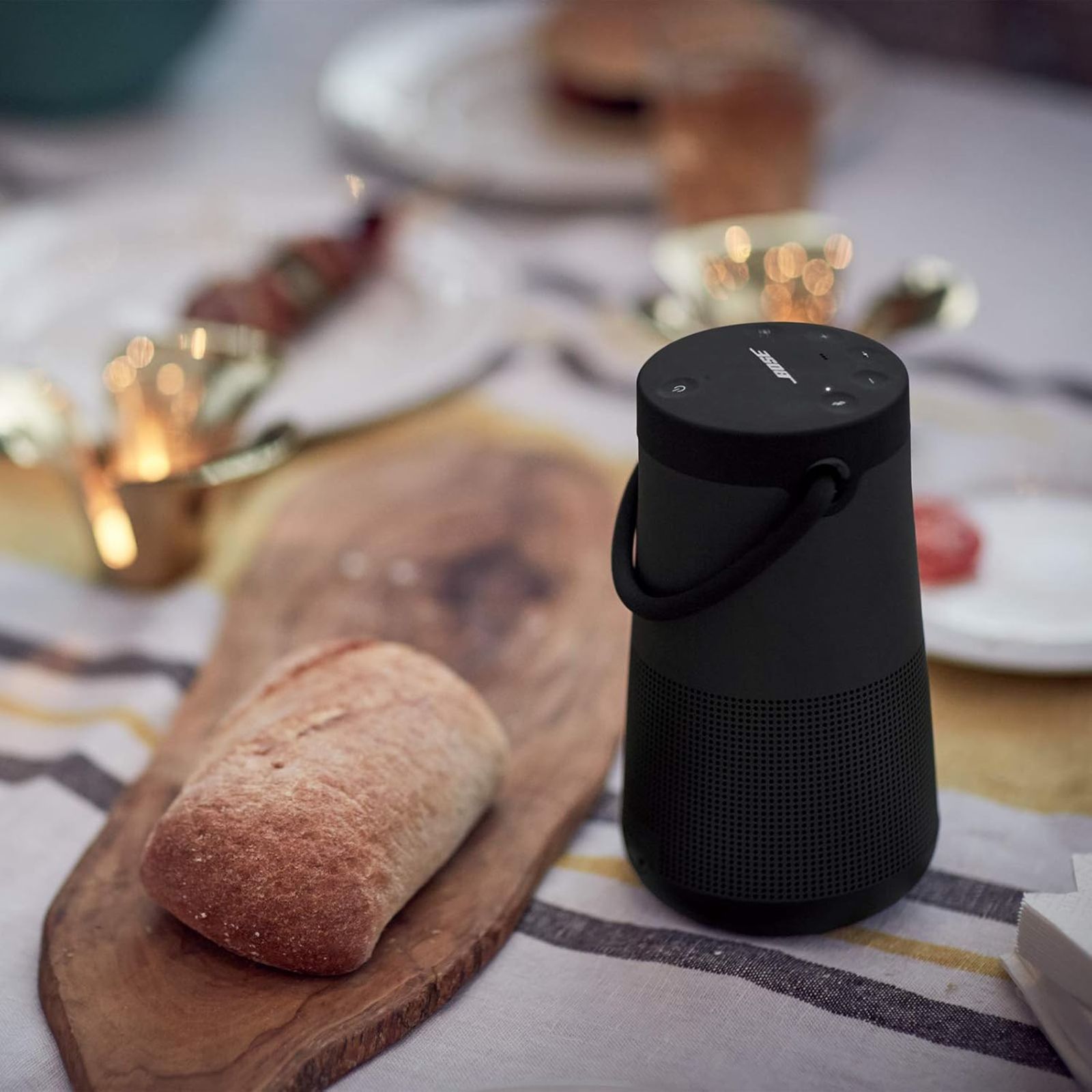 BOSE SoundLink Revolve II with Google & Siri Compatible Smart Speaker (360 Degree Sound, Triple Black)_10
