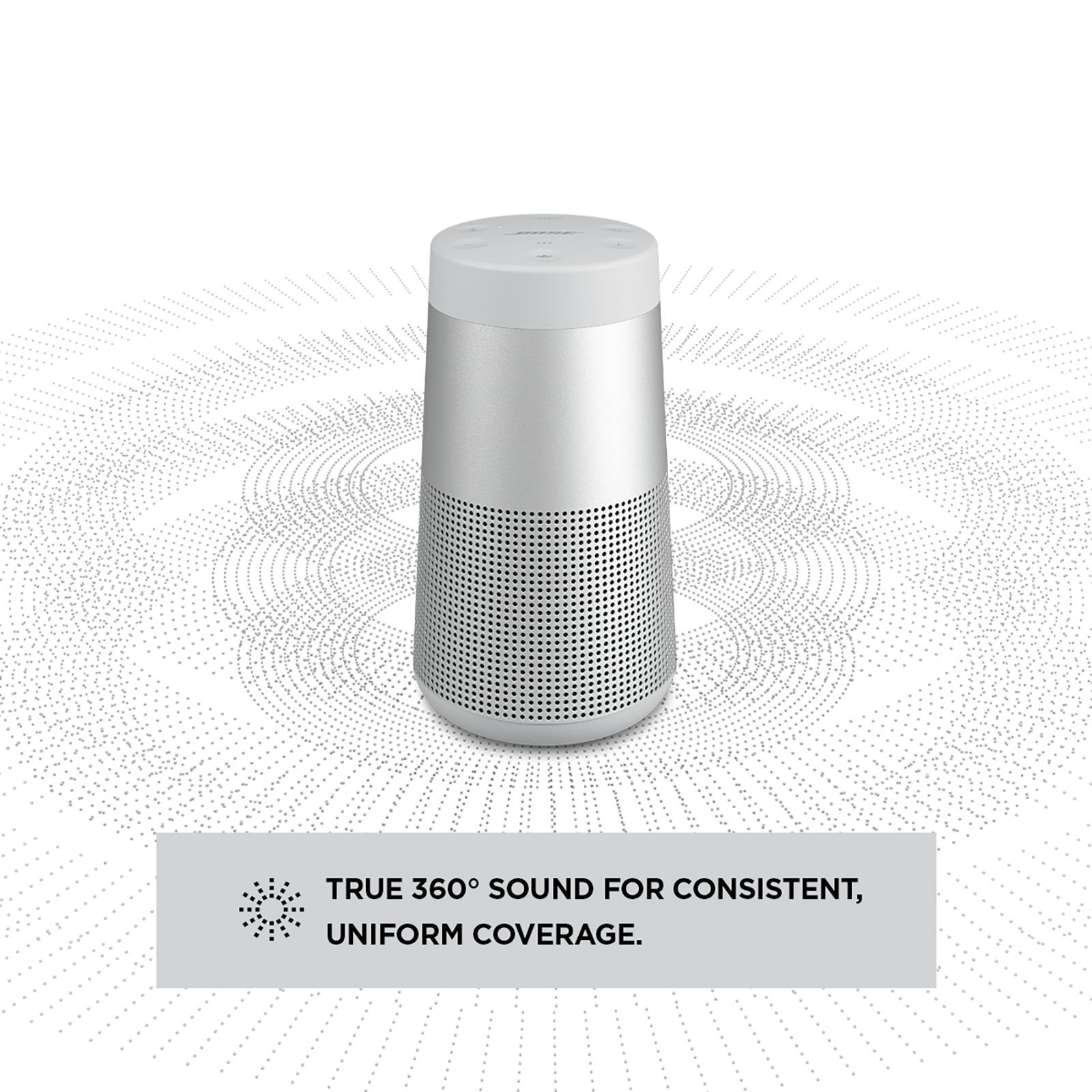 BOSE SoundLink Revolve II with Google & Siri Compatible Smart Speaker (360 Degree Sound, Luxe Silver)_16