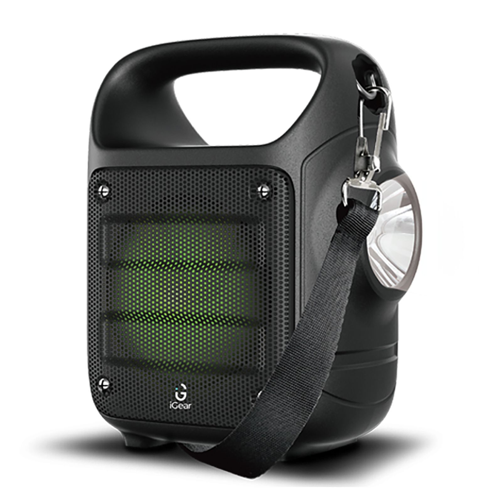 iGear Camo 10W Portable Bluetooth Speaker (Built-in FM Radio, Stereo Channel, Black)_6