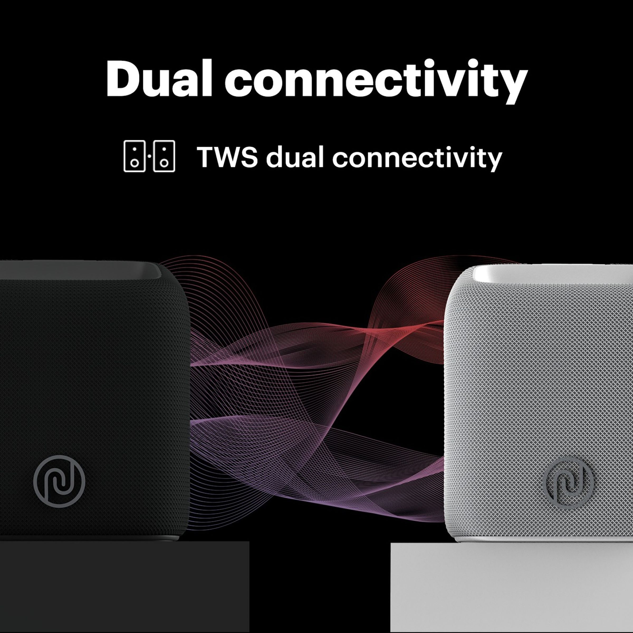 noise Vibe with Google & Siri Compatible Smart Speaker (Built-in Call Function, Midnight Black) noise Vibe with Google & Siri Compatible Smart Speaker (Built-in Call Function, Midnight Black)_9