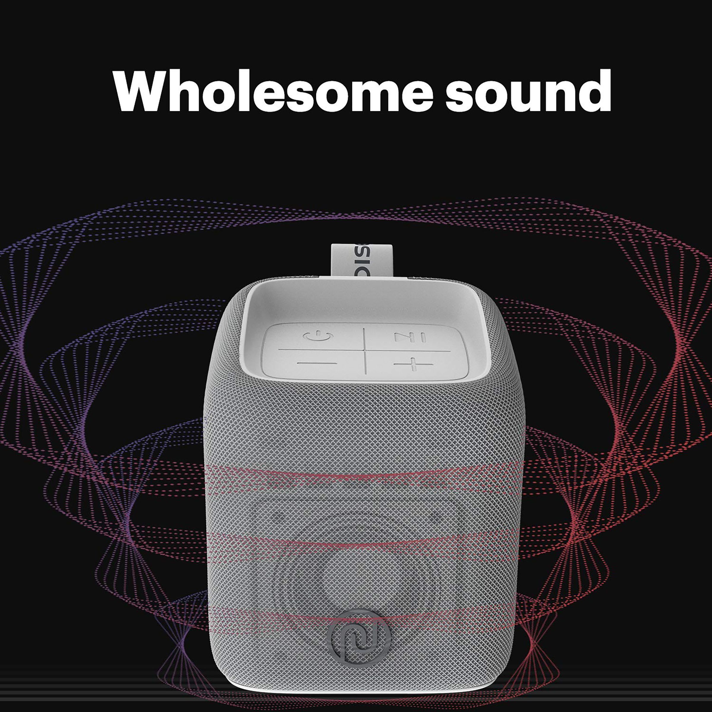noise Vibe 5W Portable Bluetooth Speaker (IPX7 Waterproof, In-Built Call Function, Mono Channel, Stone Grey)_7