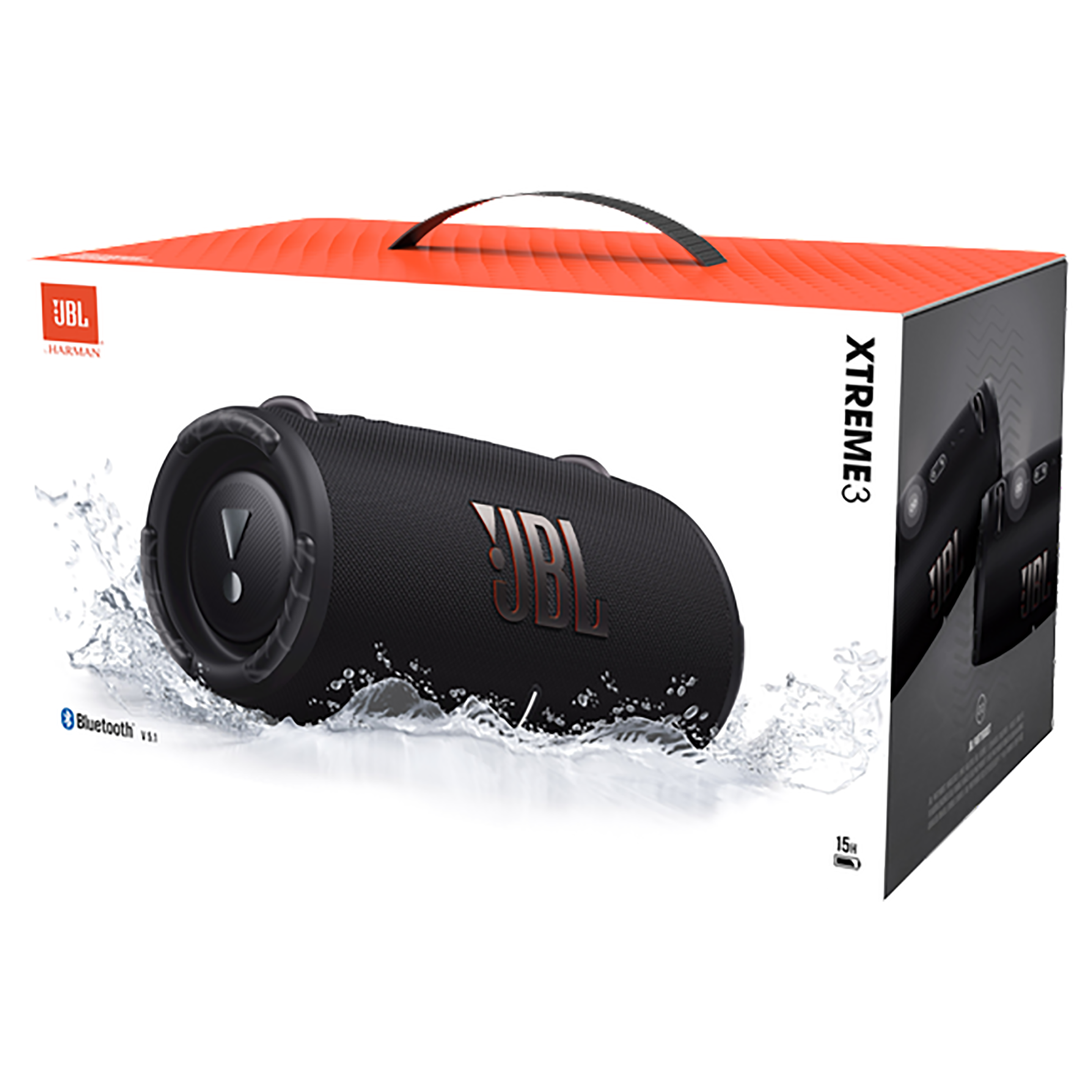 JBL Xtreme 3 50W Portable Bluetooth Speaker (IP67 Water Resistant, Built-in Powerbank, 5.1 Channel, Black)_12