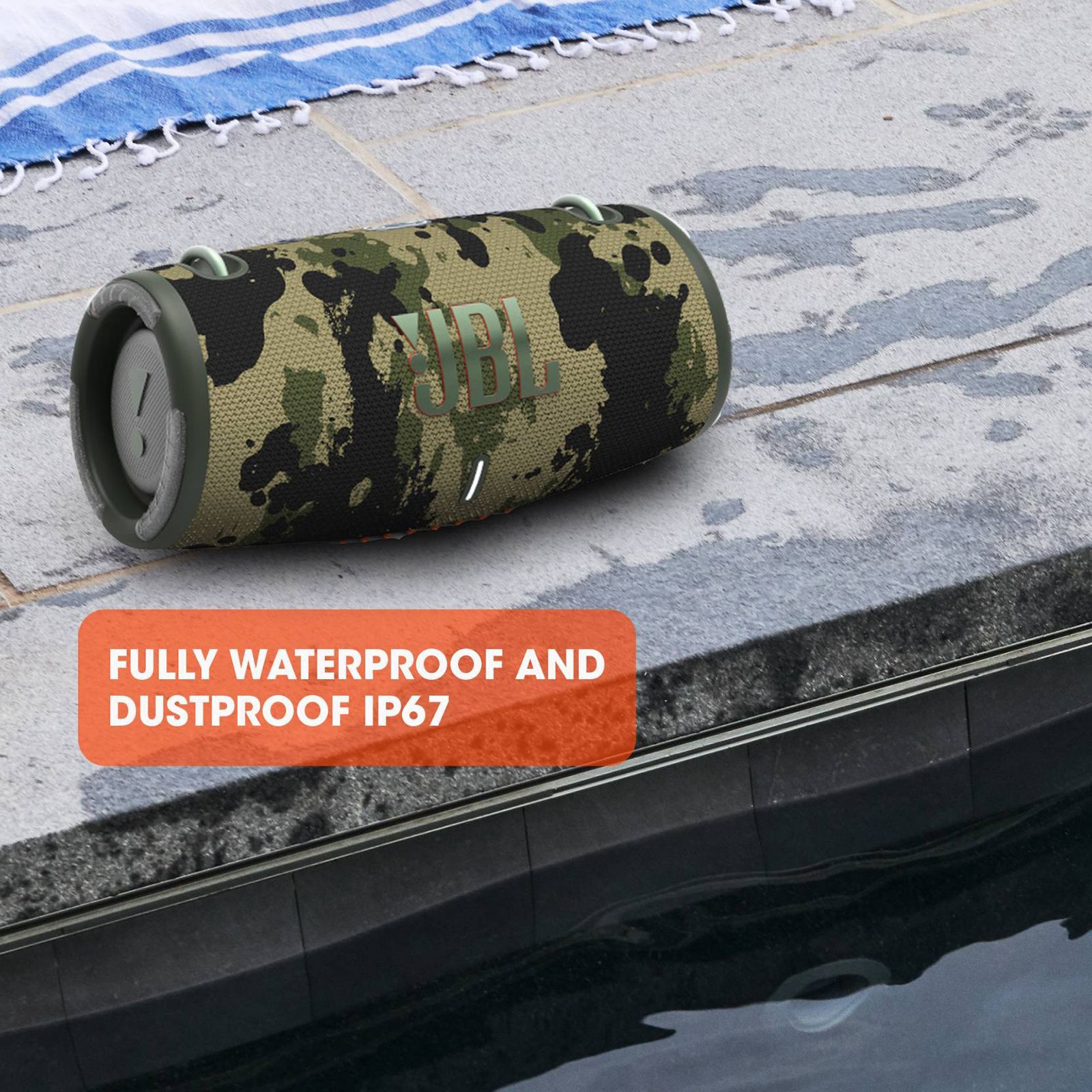 JBL Xtreme 3 50W Portable Bluetooth Speaker (IP67 Water Resistant, Built-in Powerbank, 5.1 Channel, Camo)_17