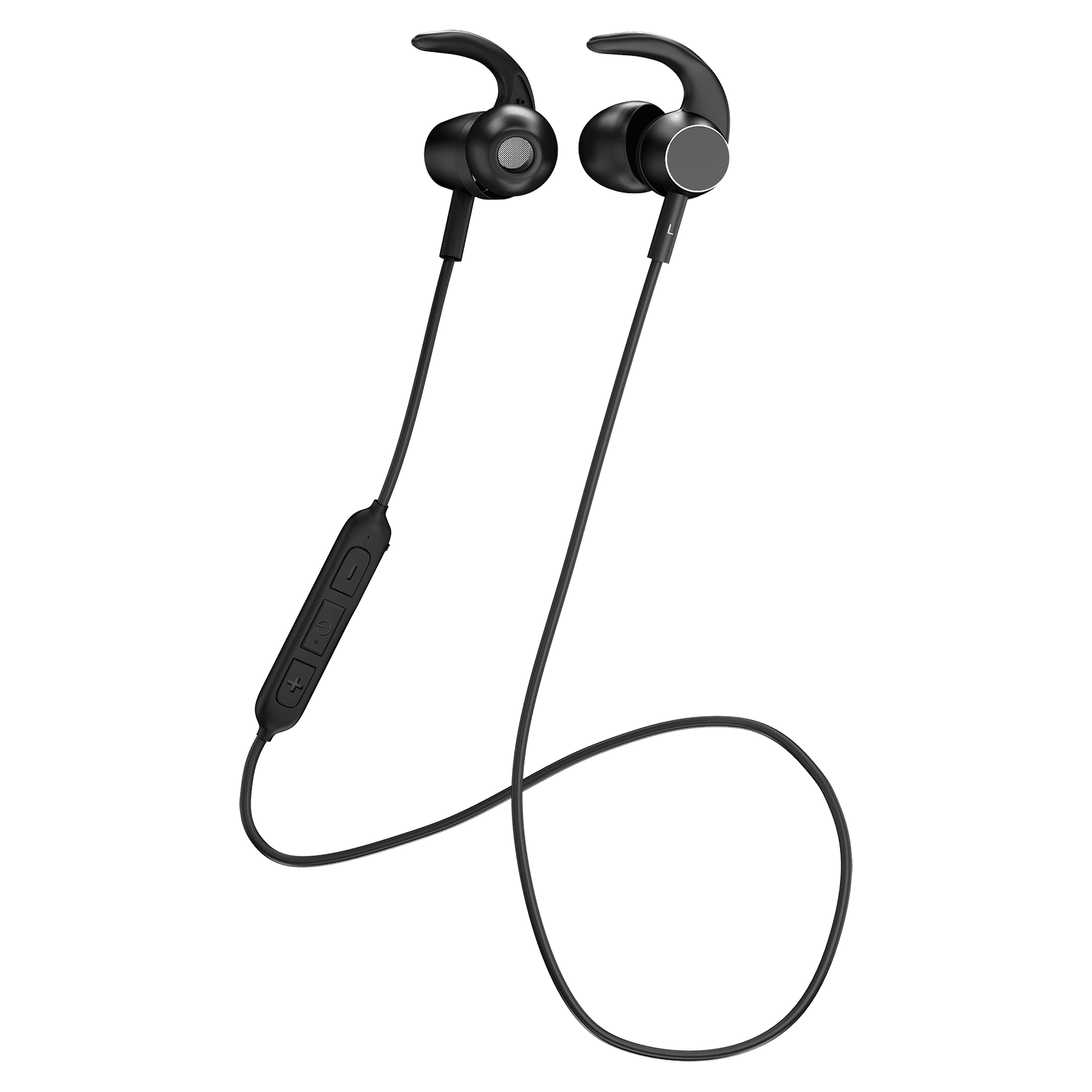 Staunch Flex 200 Neckband with Noise Isolation (IPX4 Sweat Resistant, Integrated Controls, Black)_1