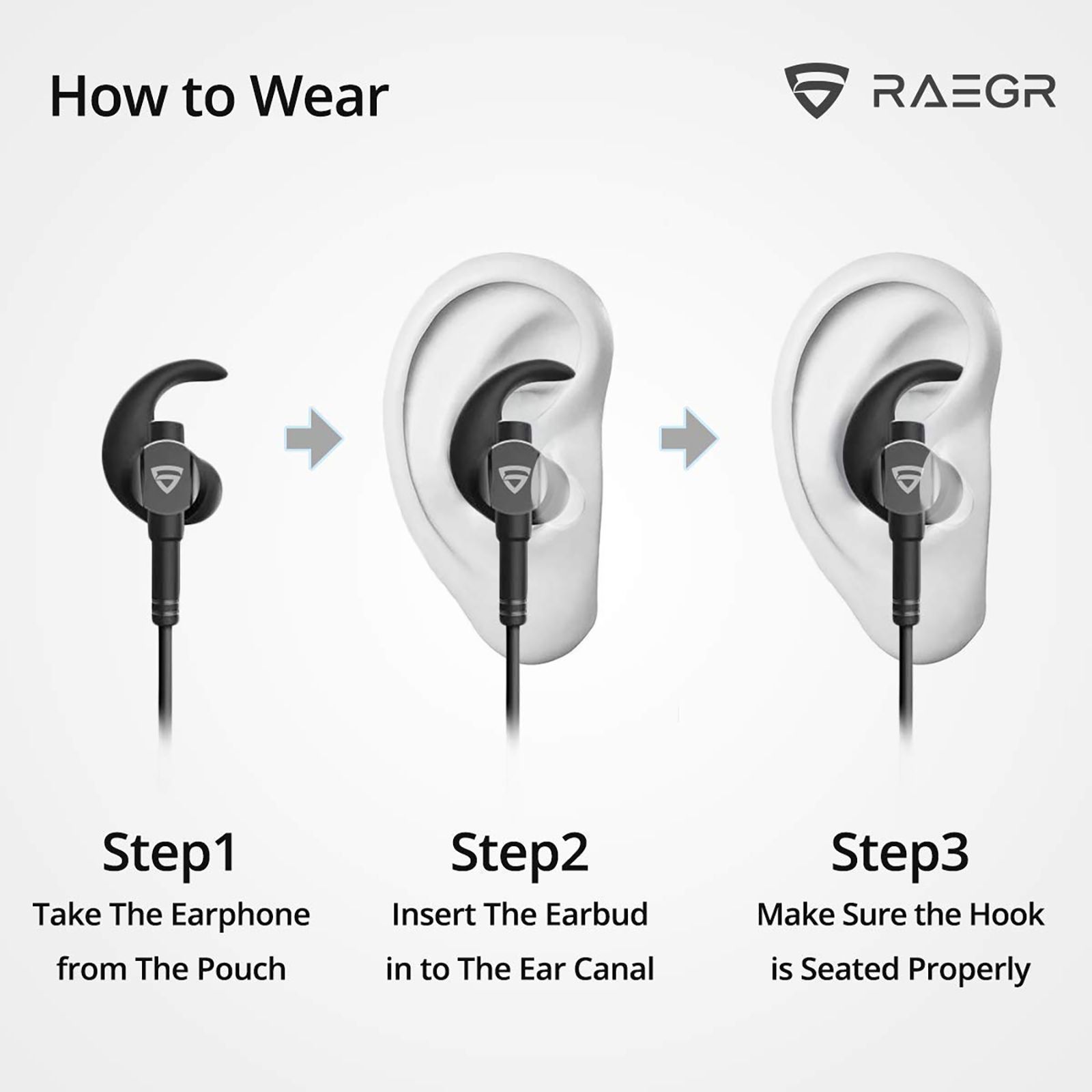 RAEGR AirBeats 250 RG10092 Neckband with Passive Noise Cancellation (IPX4 Splash & Waterproof, Bass Rich Sound, Black)_10