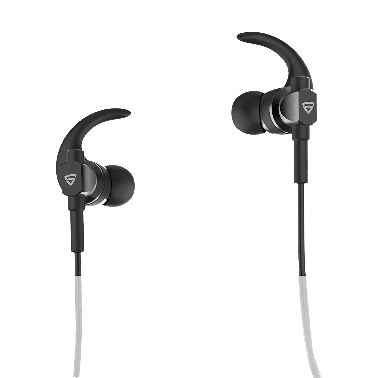 RAEGR AirBeats 250 RG10092 Neckband with Passive Noise Cancellation (IPX4 Splash & Waterproof, Bass Rich Sound, Black)_3