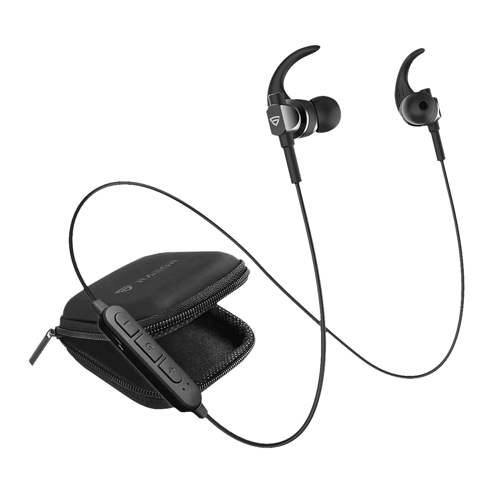 RAEGR AirBeats 250 RG10092 Neckband with Passive Noise Cancellation (IPX4 Splash & Waterproof, Bass Rich Sound, Black)_4