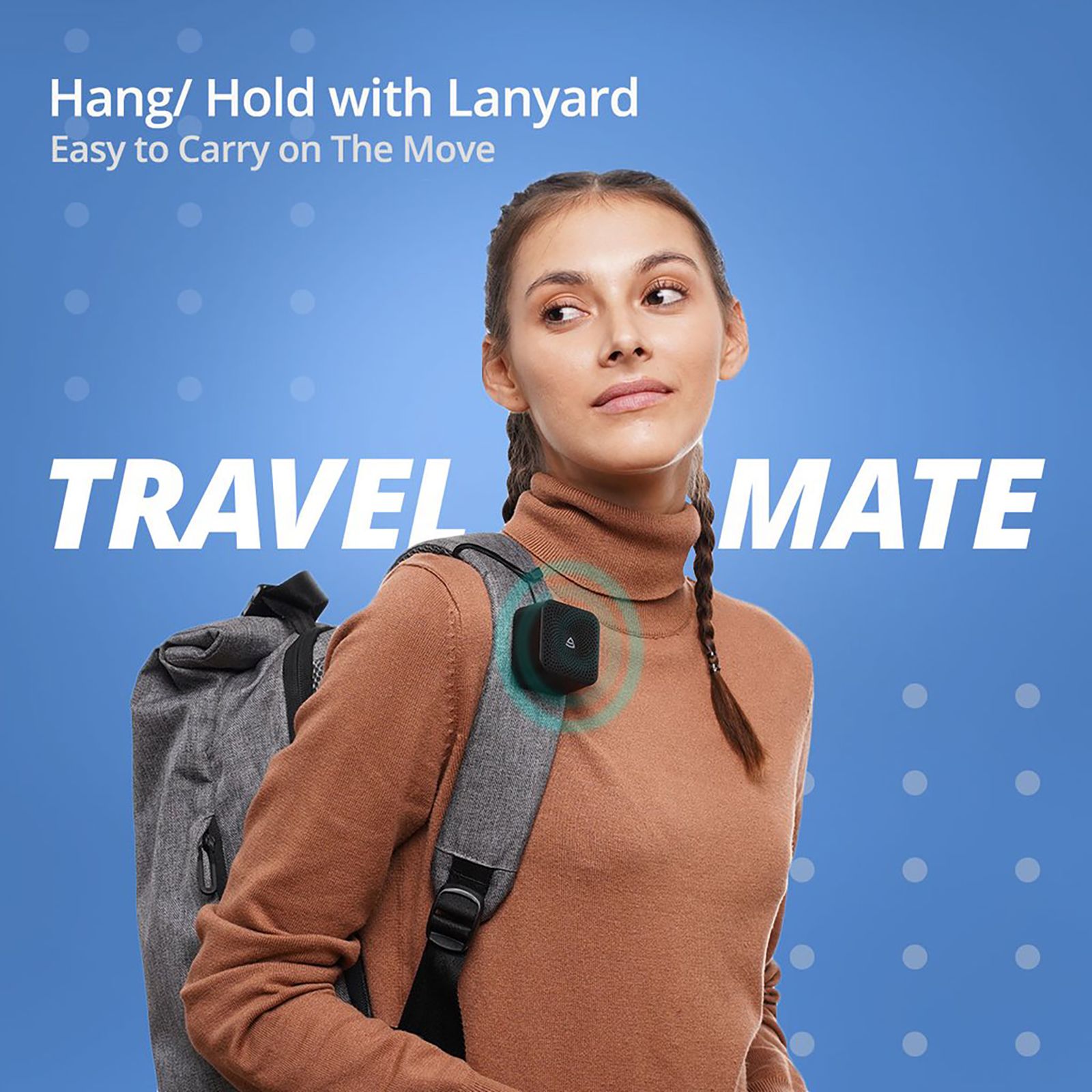 RAEGR AirDrums 400 3W Portable Bluetooth Speaker (10 Hours Playtime, Mono Channel, Black)_4