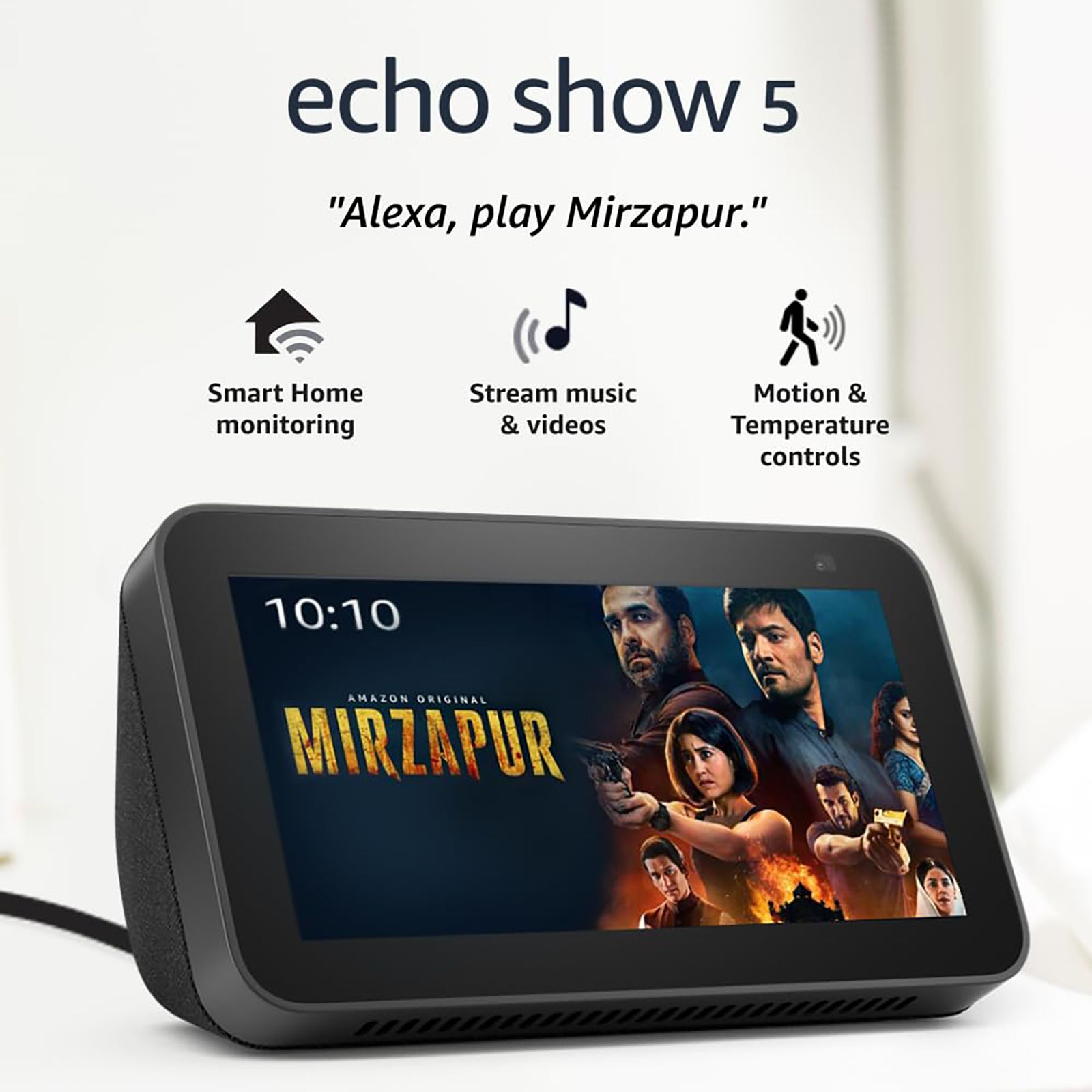 amazon Echo Show 5 (2nd Gen) with Alexa Compatible Smart Wi-Fi Speaker (5.5 Inches Touch Screen Display, Black)_7
