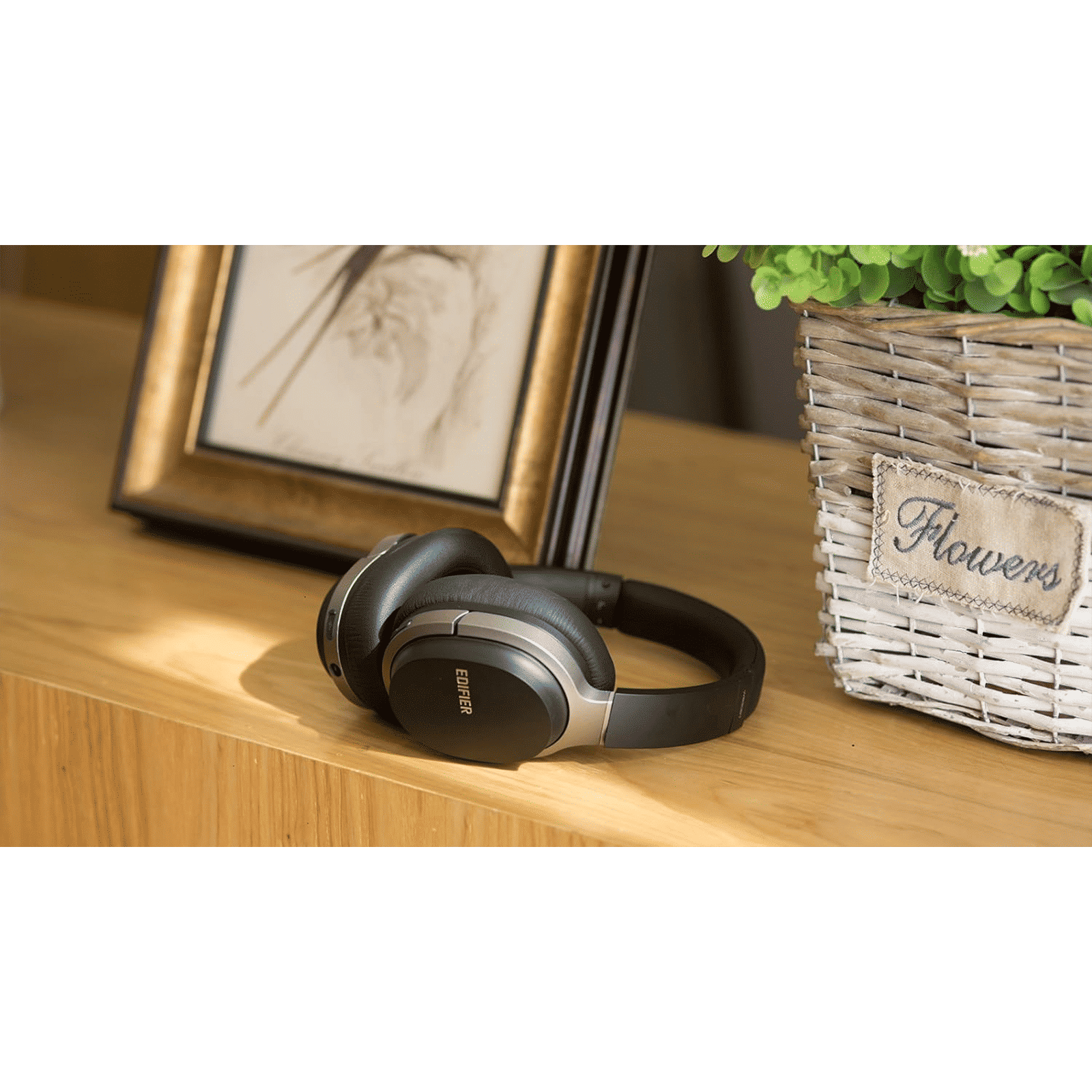 EDIFIER W830BT Bluetooth Headphone with Mic (Deep Bass Technology, Over Ear, Black)_6