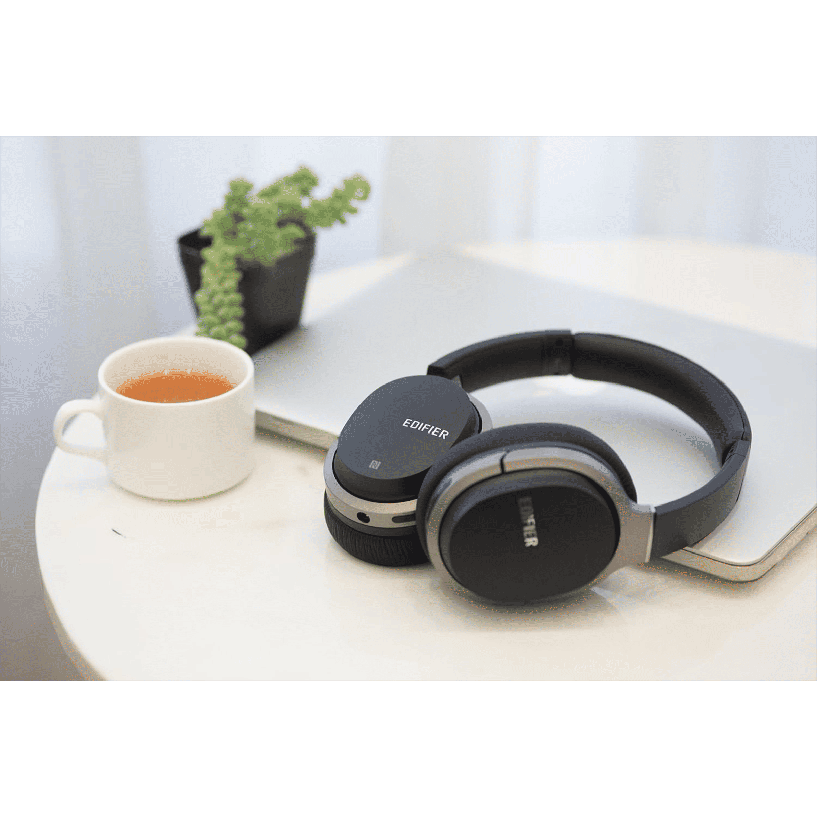 EDIFIER W830BT Bluetooth Headphone with Mic (Deep Bass Technology, Over Ear, Black)_7