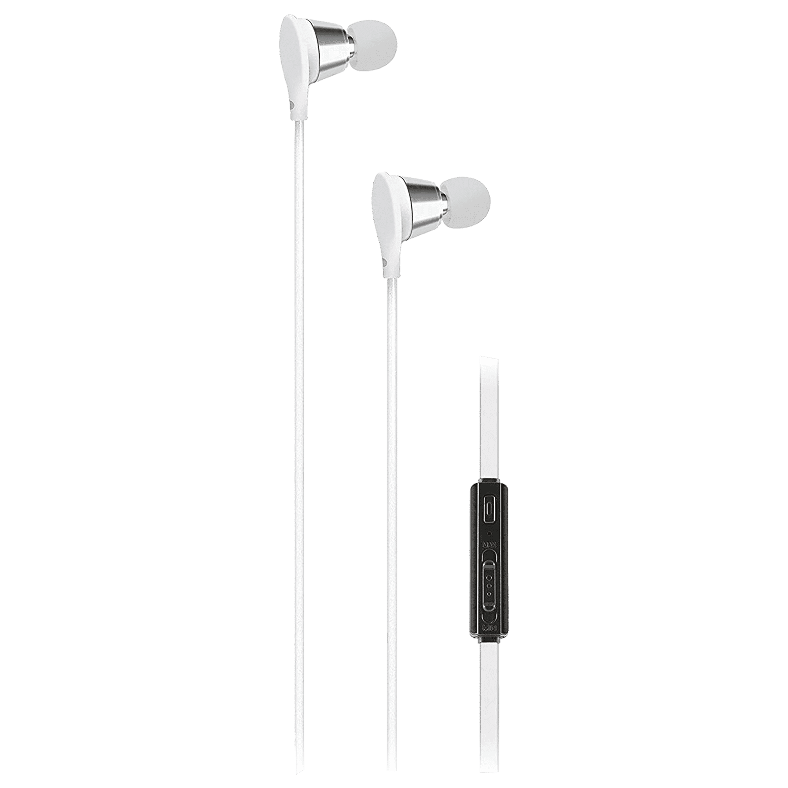 AT&T EBV01-WHT Wired Earphone with Mic (In-Ear, White)_1