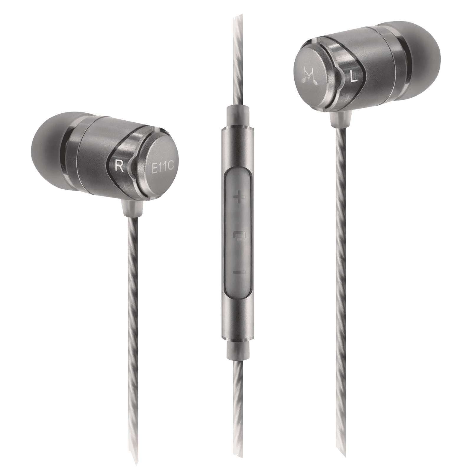 SoundMAGIC E11C Wired Earphone with Mic (In Ear, Gunmetal)_3