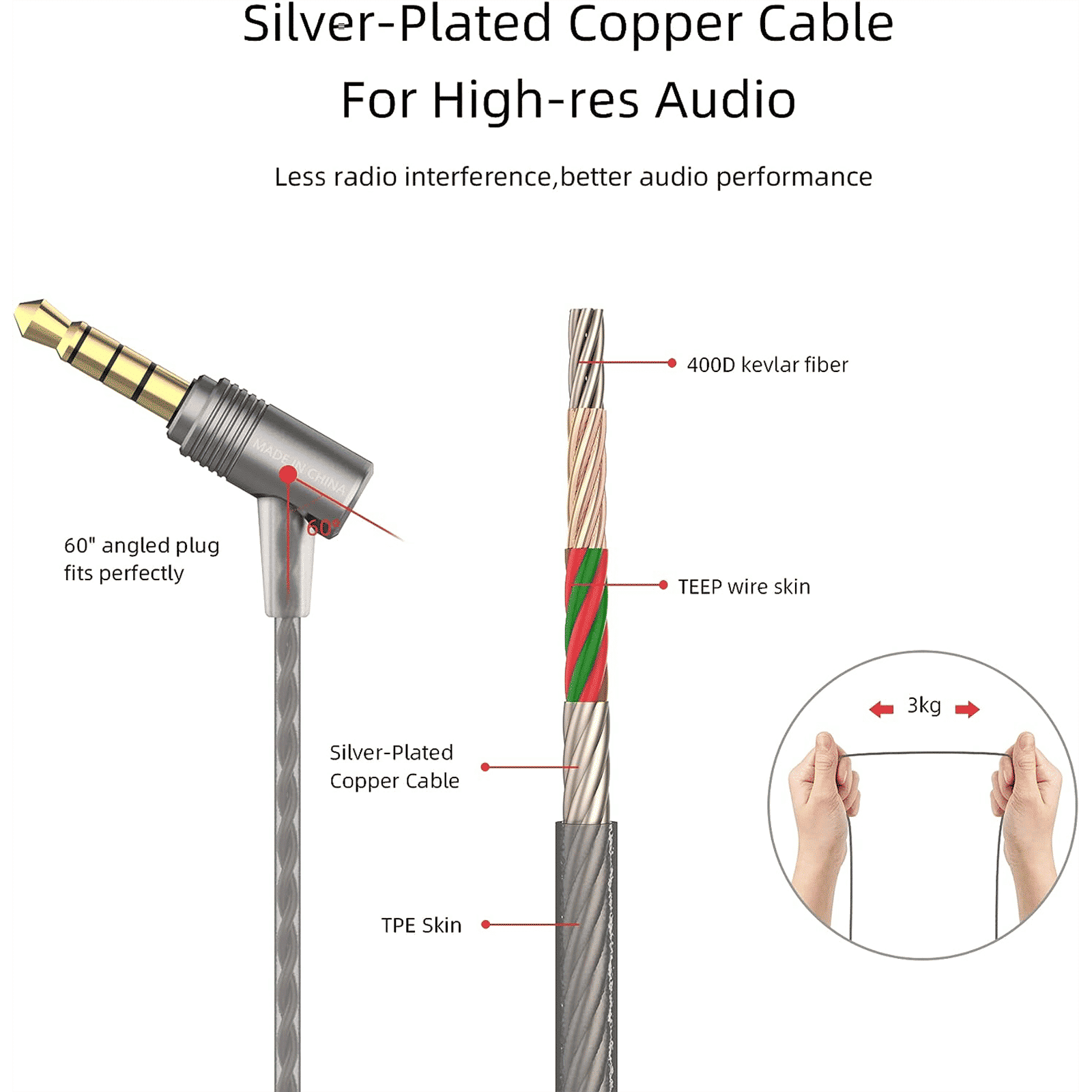 SoundMAGIC E11C Wired Earphone with Mic (In Ear, Gunmetal)_4