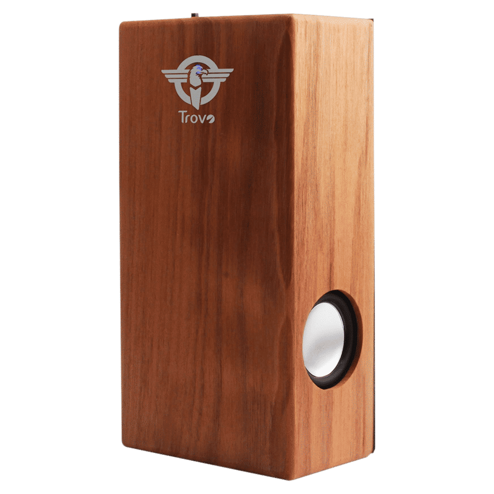 Trovo Wooden Induction 3W Portable Bluetooth Speaker (5.1 Channel, 4 Hours Playtime, Brown)_4
