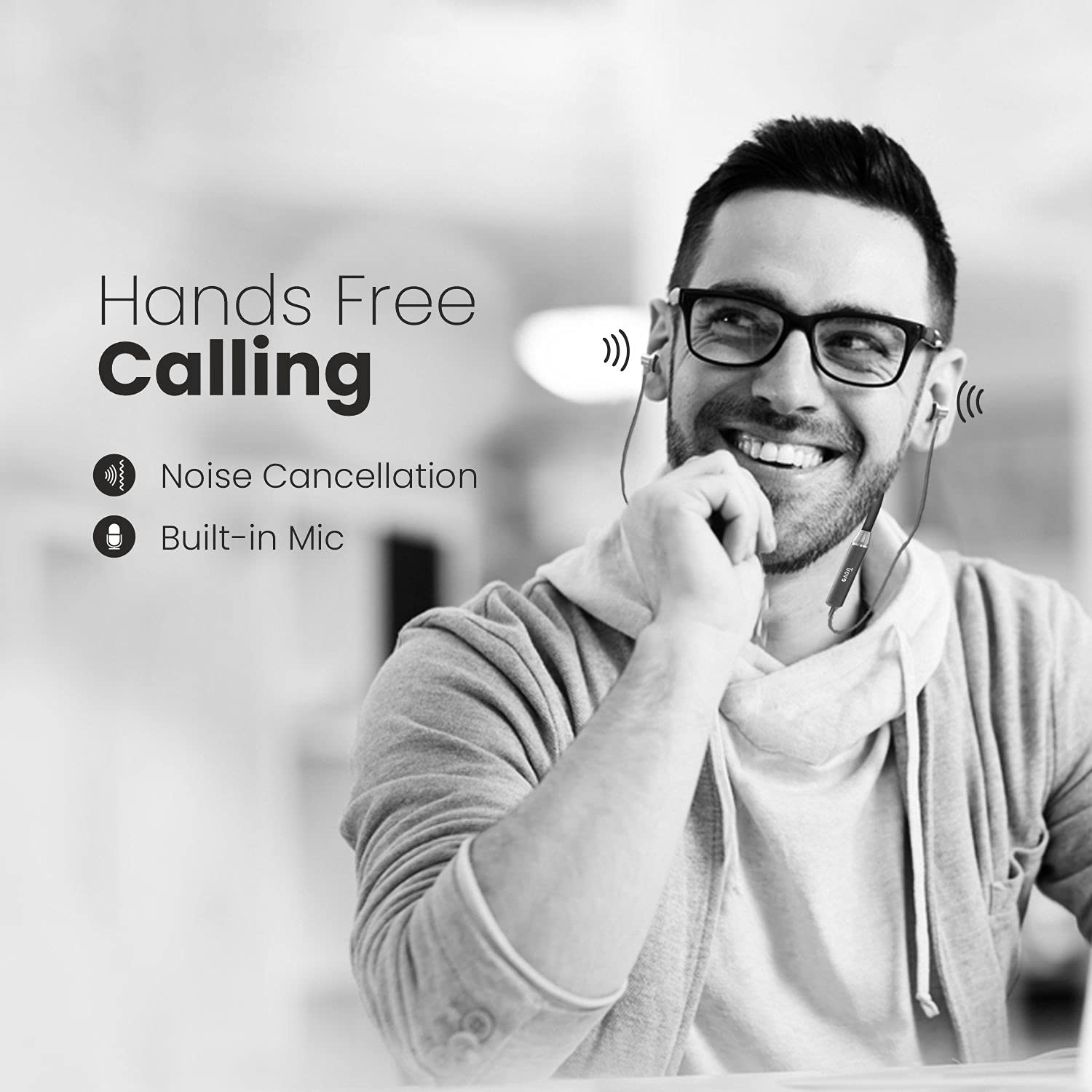 Trovo RBE-38 Neckband with Noise Isolation (Sweat & Water Resistant, Hands Free Calling, Black)_7