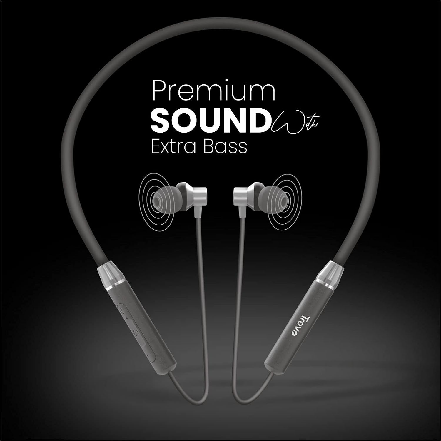 Trovo RBE-38 Neckband with Noise Isolation (Sweat & Water Resistant, Hands Free Calling, Black)_11
