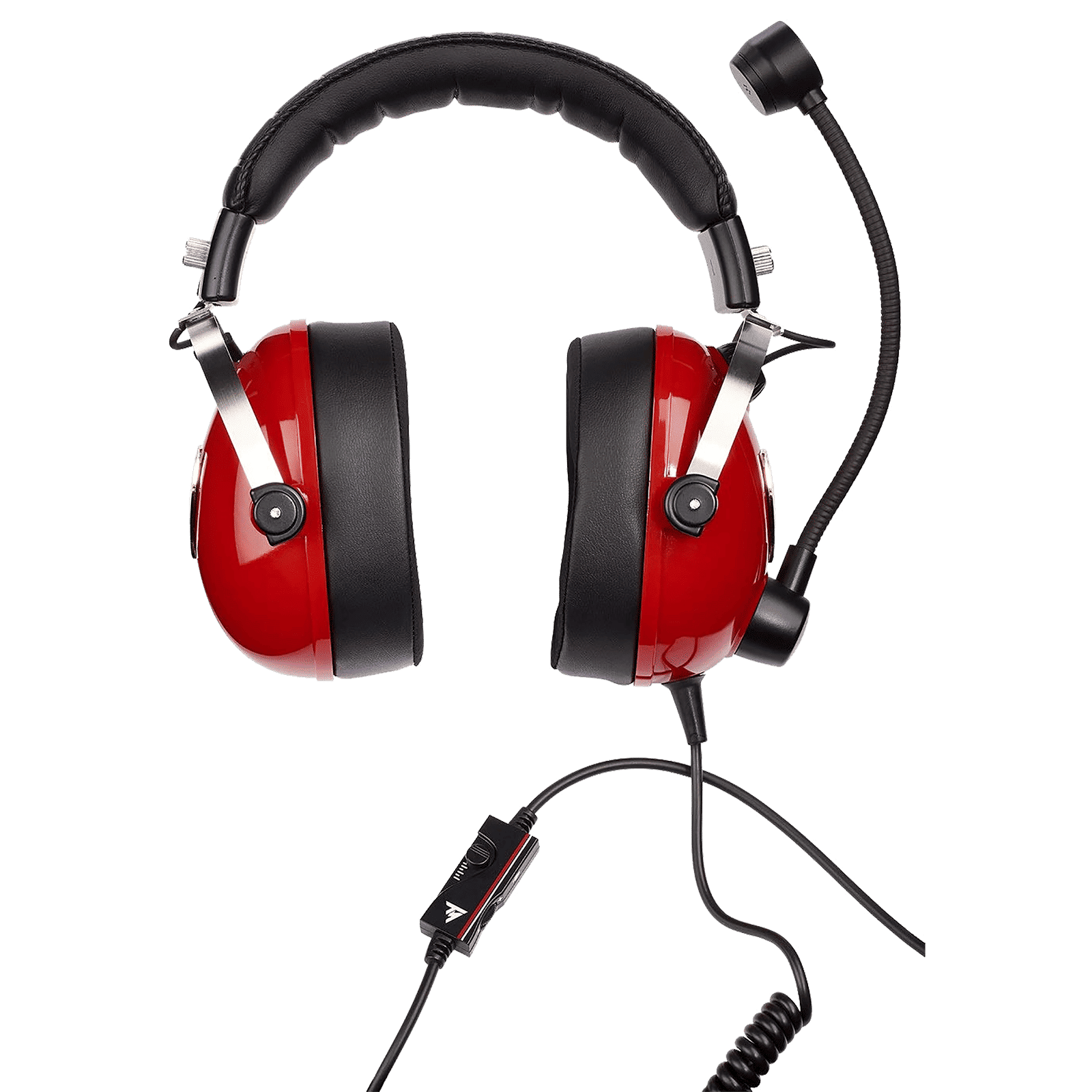 THRUSTMASTER T-RACING SCUDERIA 4060105 Wired Headset with Mic (Over Ear, Red & Black)_7