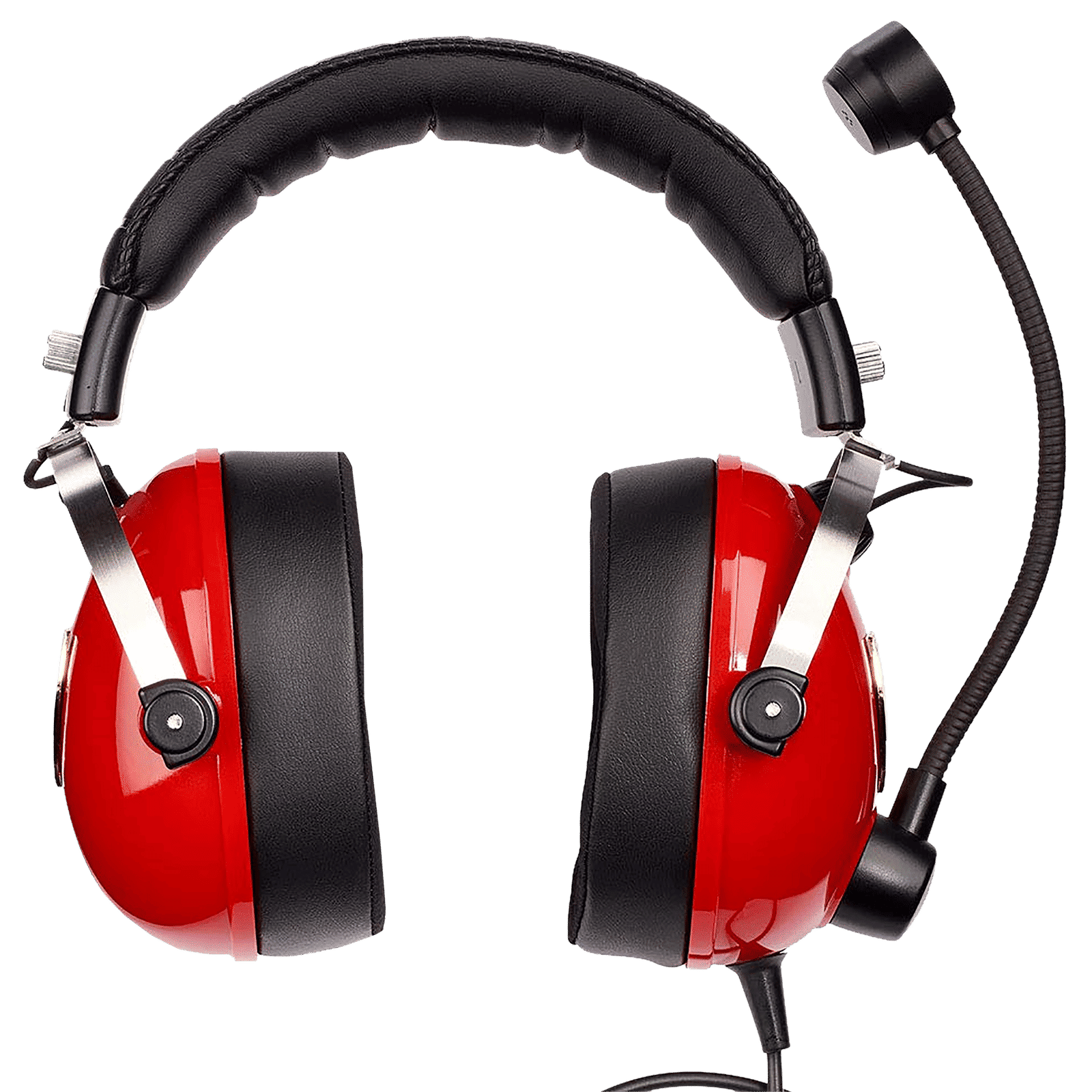 THRUSTMASTER T-RACING SCUDERIA 4060105 Wired Headset with Mic (Over Ear, Red & Black)_3