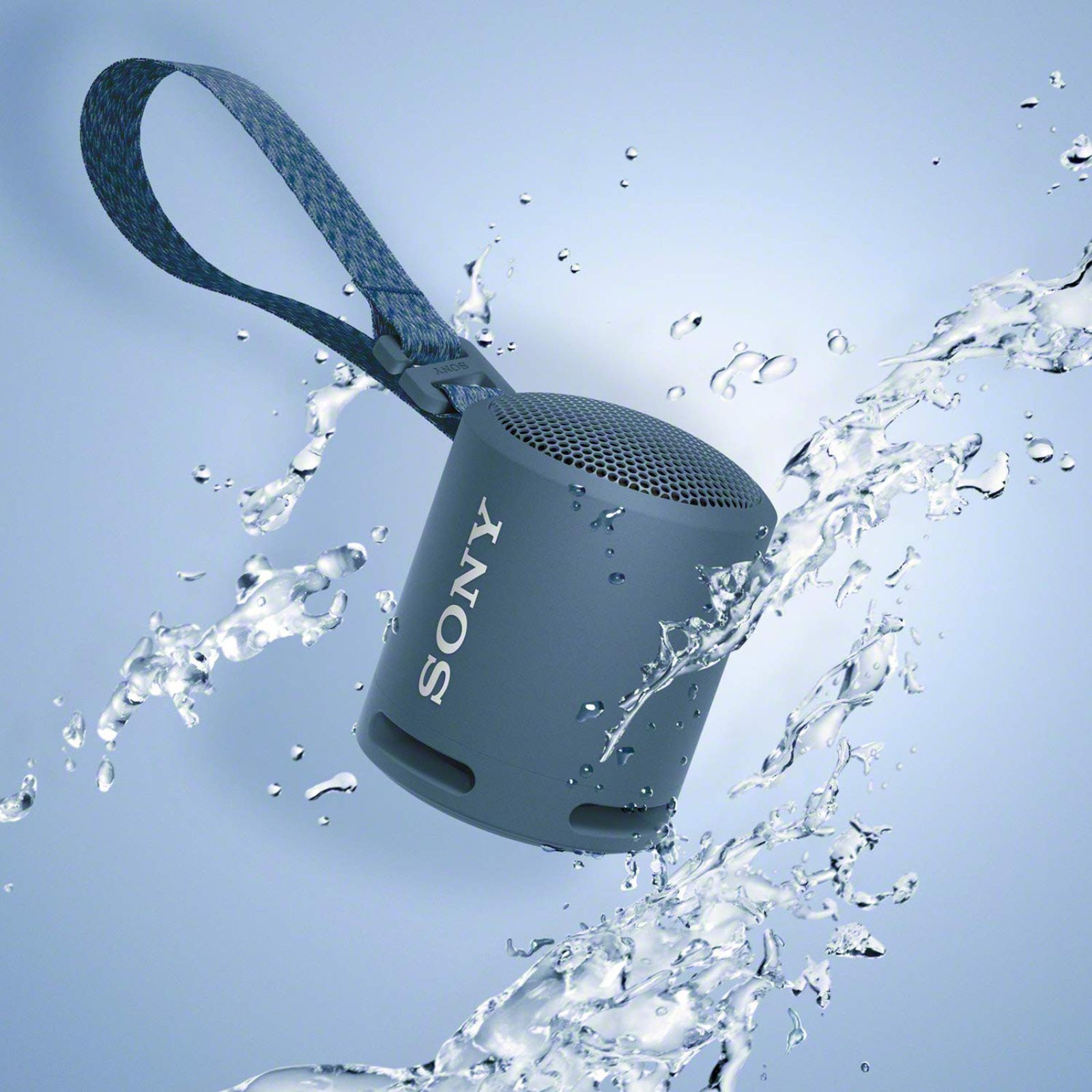 SONY 5W Portable Bluetooth Speaker (IP67 Waterproof, Extra Bass, Mono Channel, Blue)_5