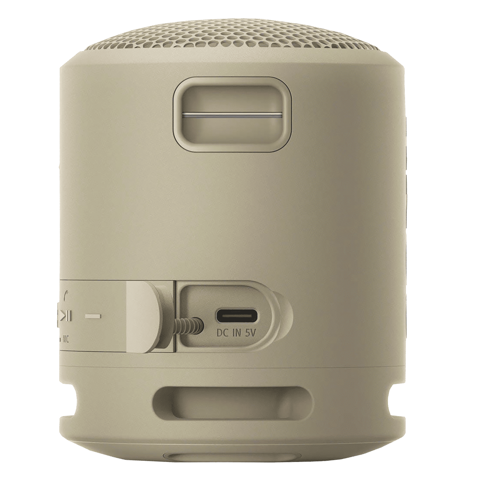 SONY 5W Portable Bluetooth Speaker (IP67 Waterproof, Extra Bass, Mono Channel, Taupe)_5