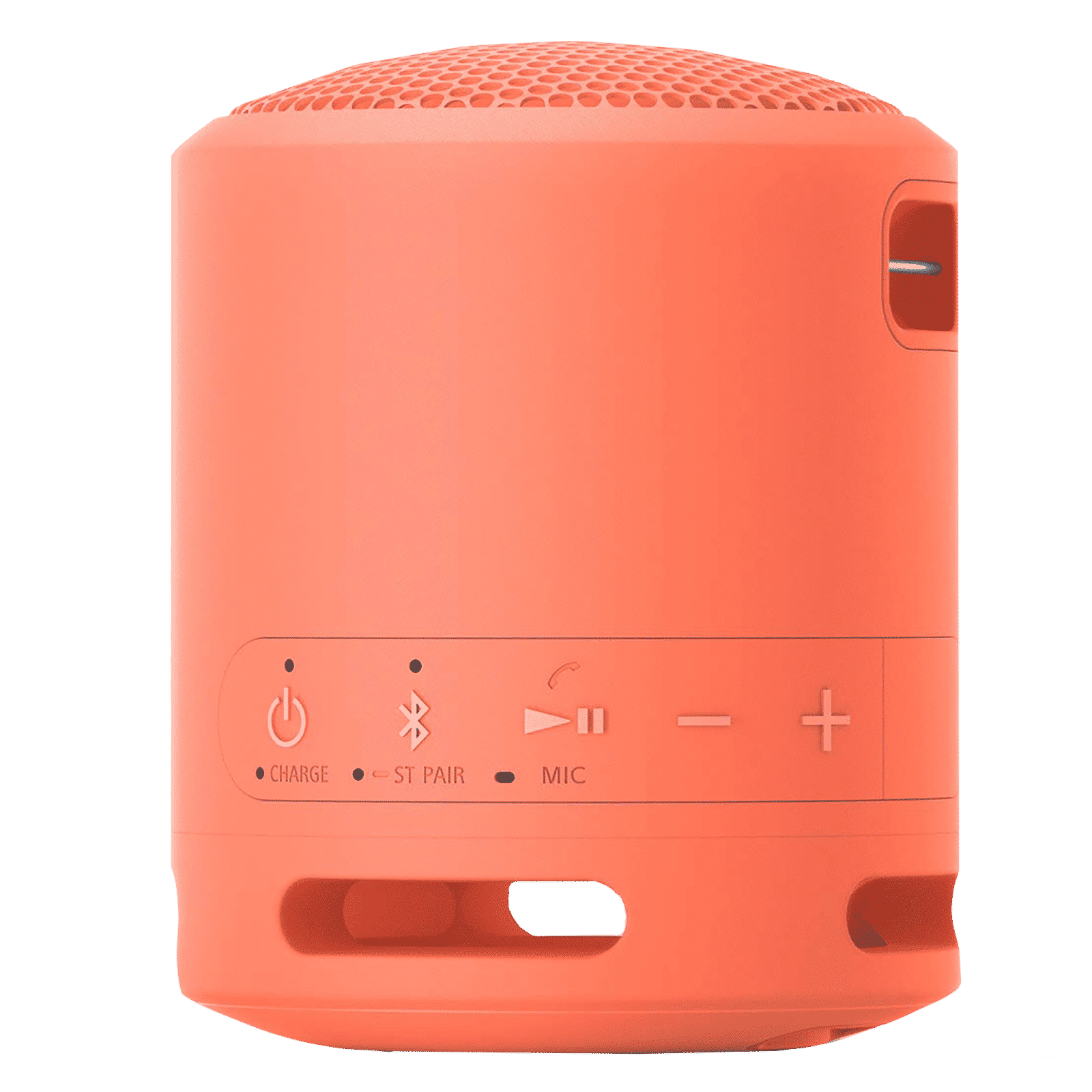 SONY 5W Portable Bluetooth Speaker (IP67 Waterproof, Extra Bass, Mono Channel, Coral Pink)_6