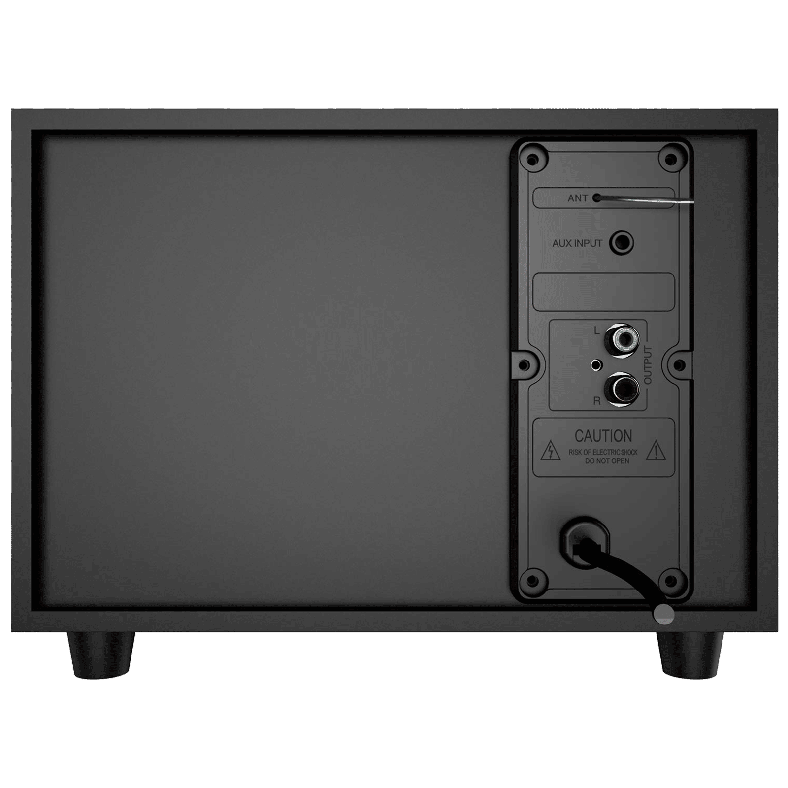 Matata 12W Multimedia Speaker (Loud & Clear Audio, 2.1 Channel, Black)_4