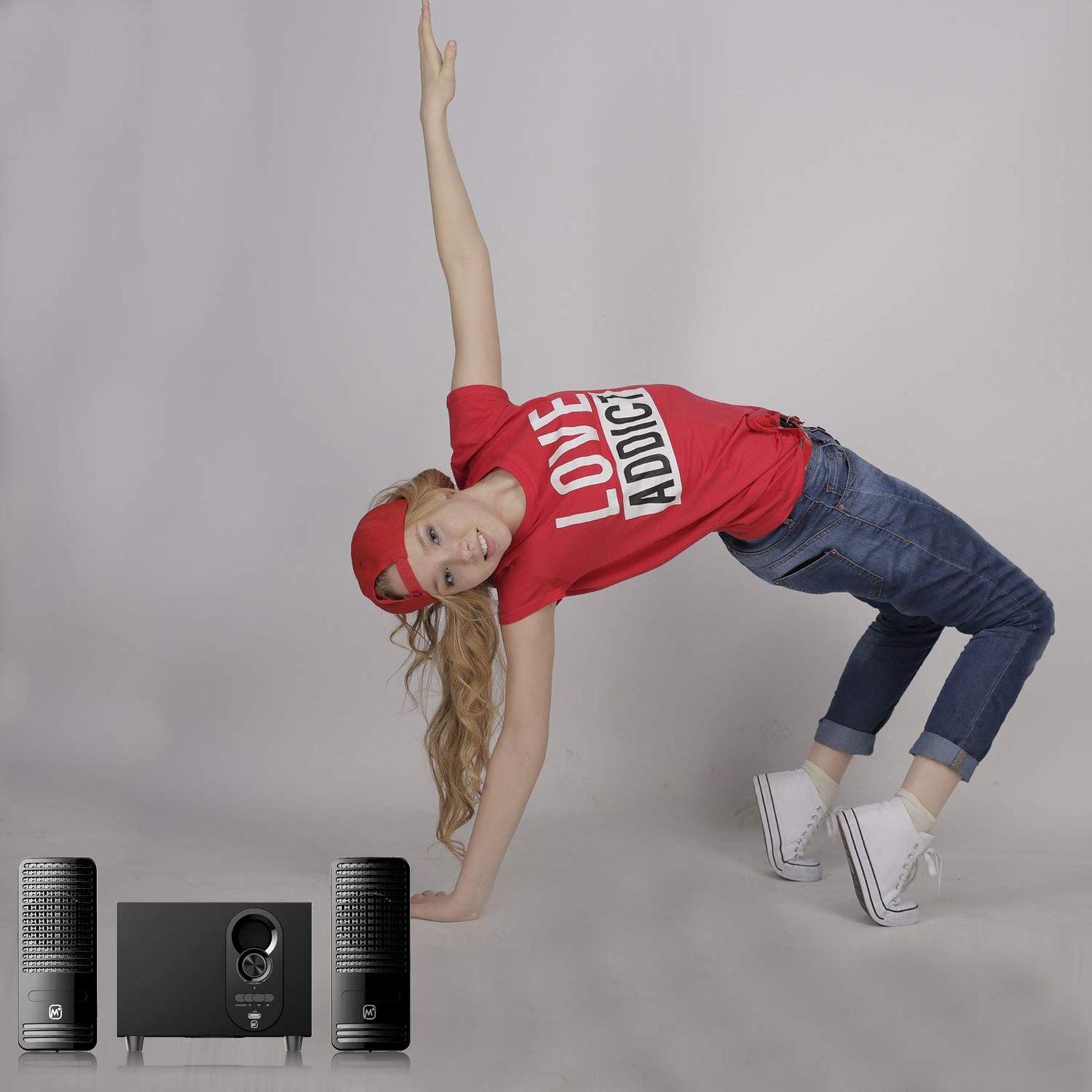 Matata 12W Multimedia Speaker (Loud & Clear Audio, 2.1 Channel, Black)_6