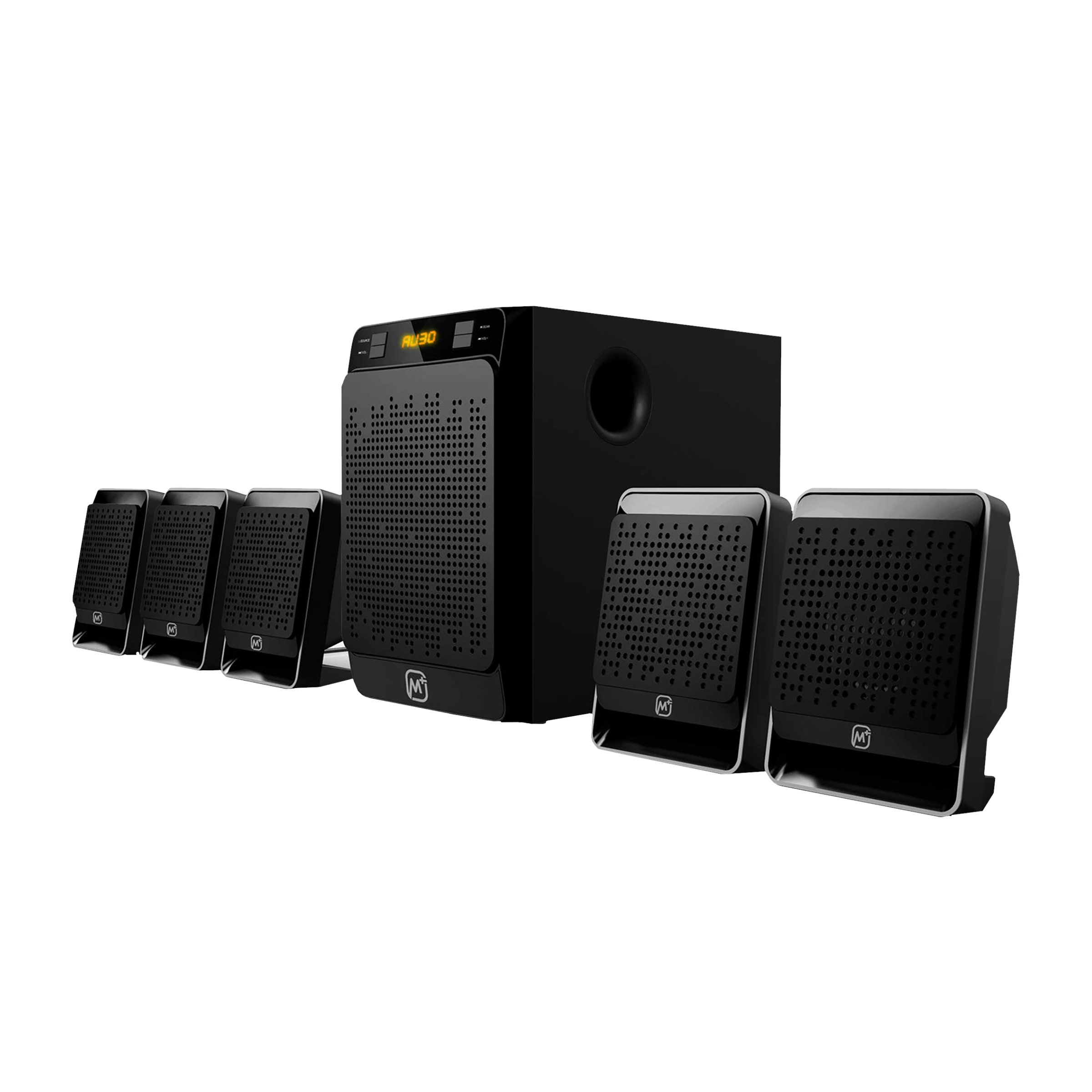 Matata 30W Multimedia Speaker (Loud & Clear Audio, 5.1 Channel, Black)_6