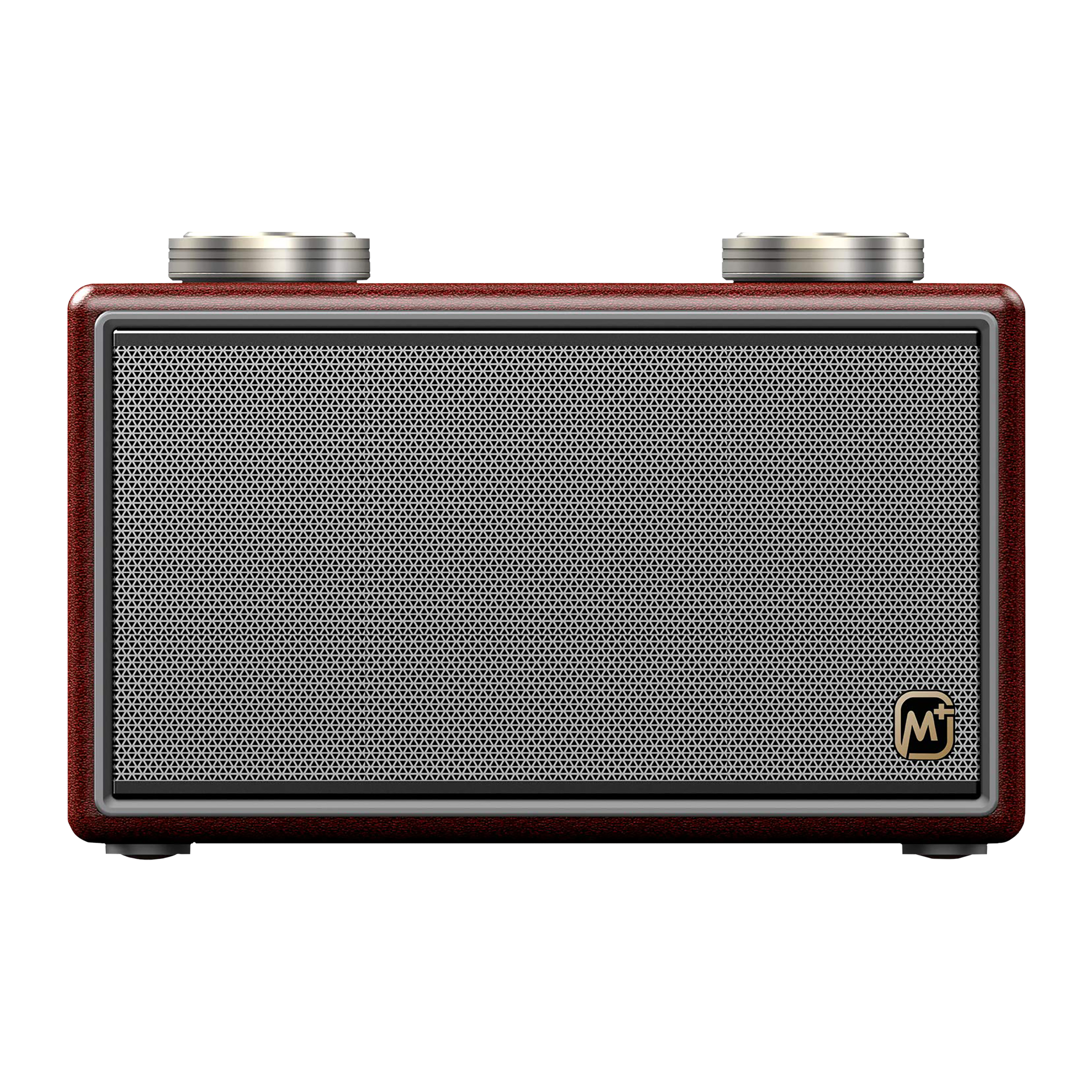 Matata 20W Portable Bluetooth Speaker (Treble & Bass Sound, 2.1 Channel, Brown/Silver)_1