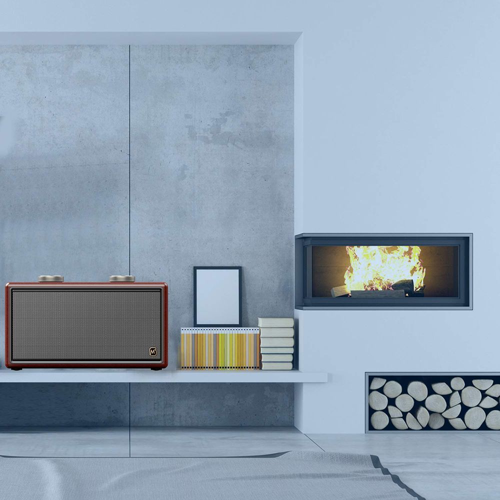 Matata MTMI17L 40W Portable Bluetooth Speaker (Treble and Bass Sound, 2.1 Channel, Brown and Silver)_9