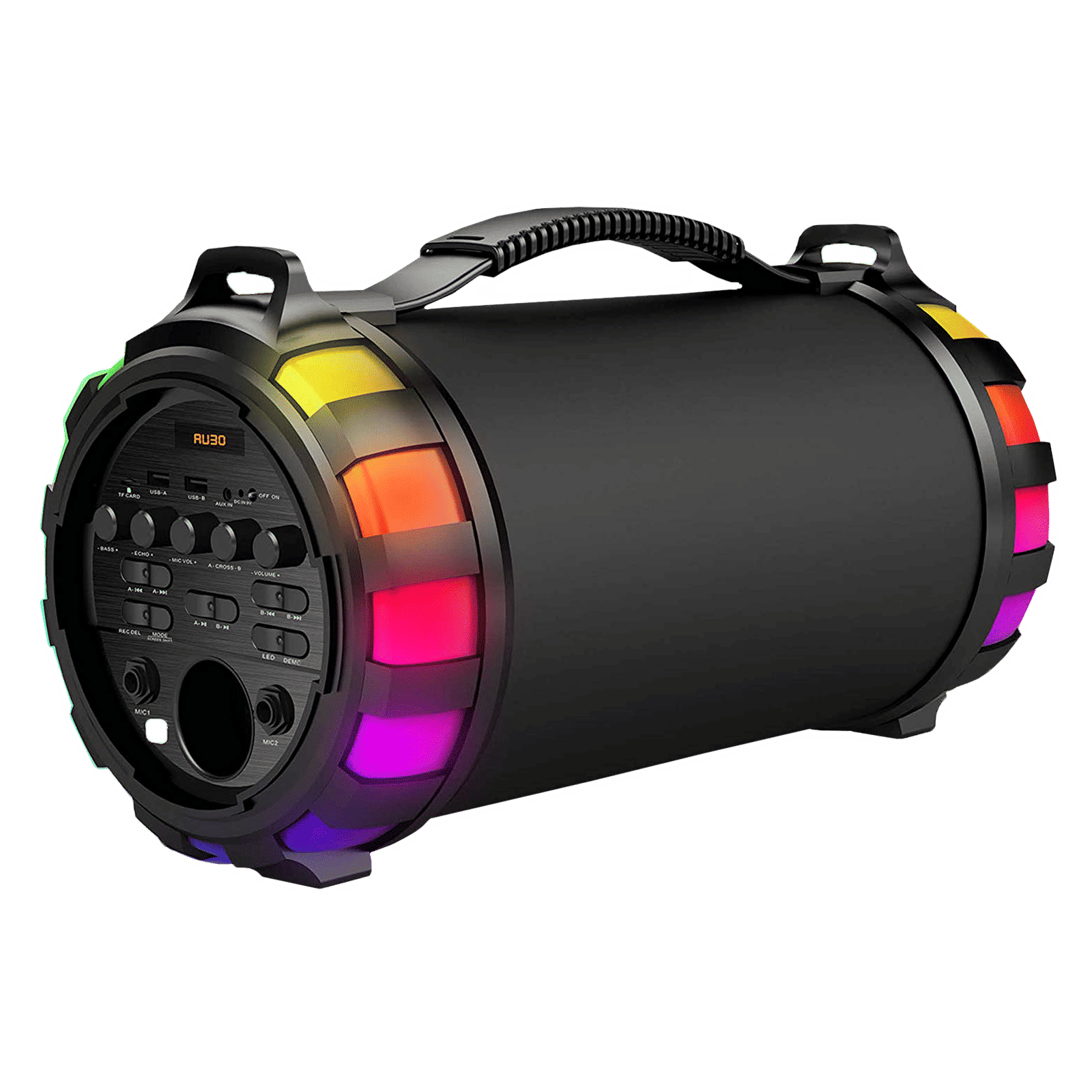 Matata 15W Portable Bluetooth Speaker (Multi Connectivity, 2.0 Channel, Black)_8