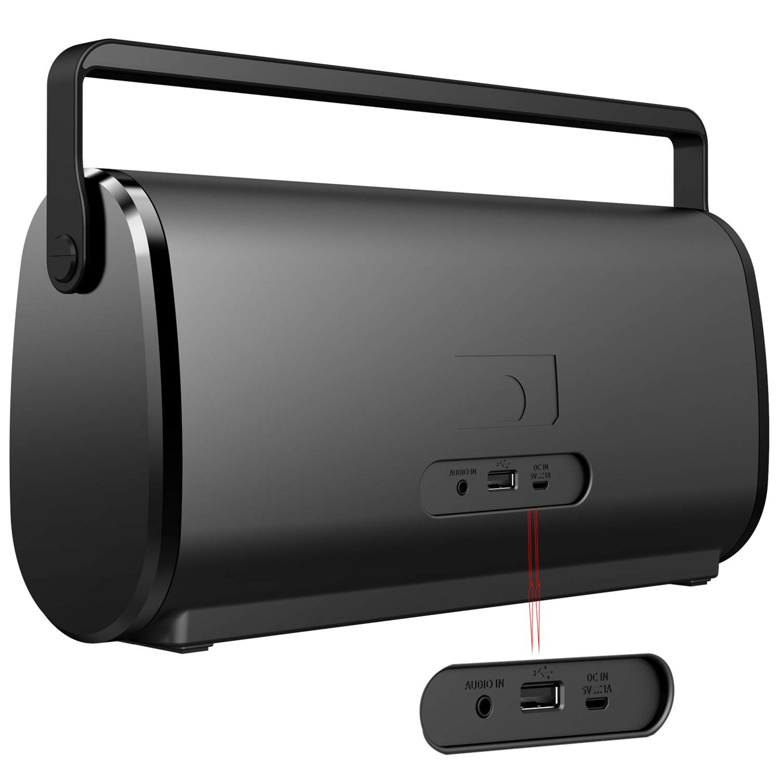 Matata 20W Portable Bluetooth Speaker (4 Hours Playtime, 2.0 Channel, Black) Matata 20W Portable Bluetooth Speaker (4 Hours Playtime, 2.0 Channel, Black)_8