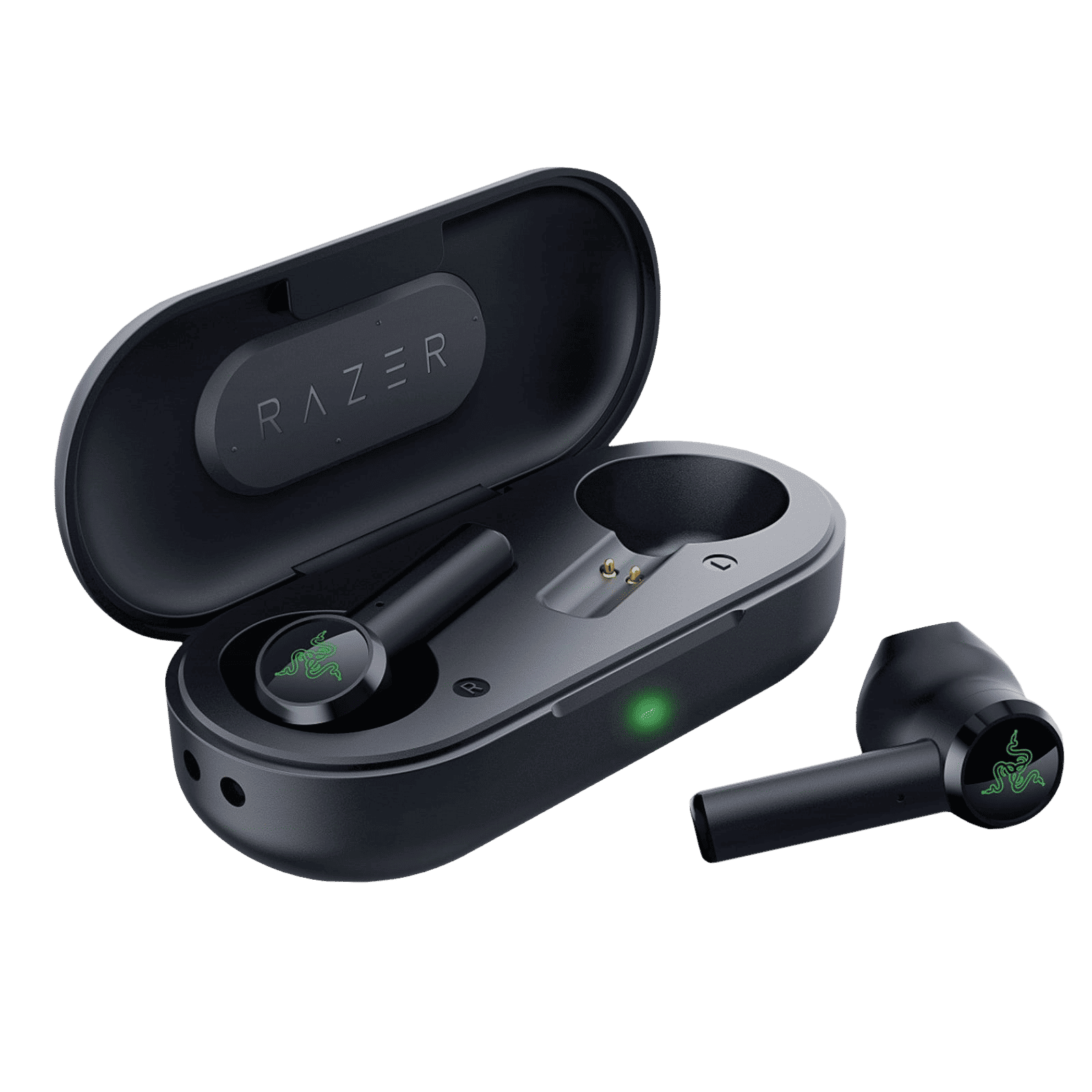 RAZER Hammerhead RZ12-02970100-R3A1 TWS Earbuds (Water Resistant, Ultra-Low Latency, Matte Black)_1