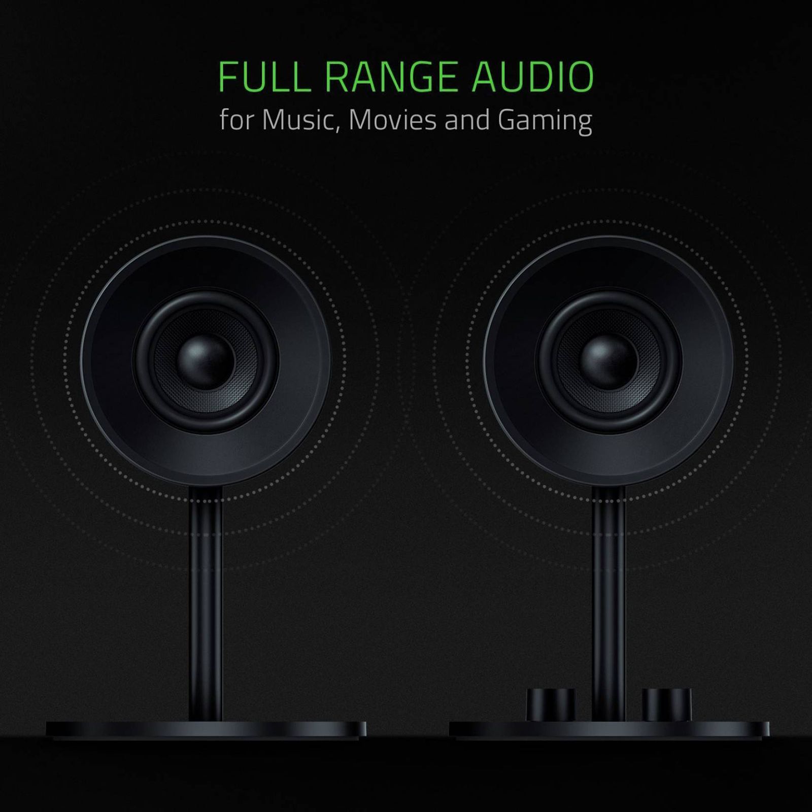 RAZER Nommo 56W Multimedia Speaker (Ultra-Clear Sound, 2.0 Channel, Black)_12