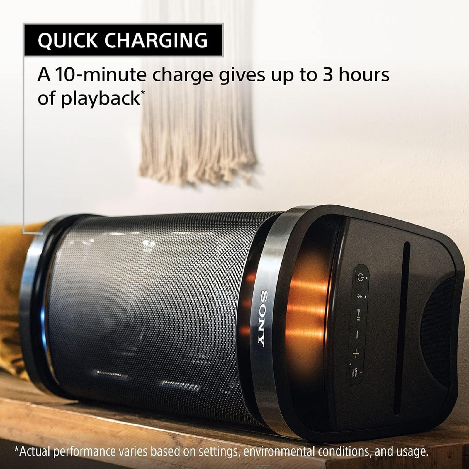 SONY Bluetooth Party Speaker (IPX4 Water Resistant, Stereo Channel, Black) SONY Bluetooth Party Speaker (IPX4 Water Resistant, Stereo Channel, Black)_17