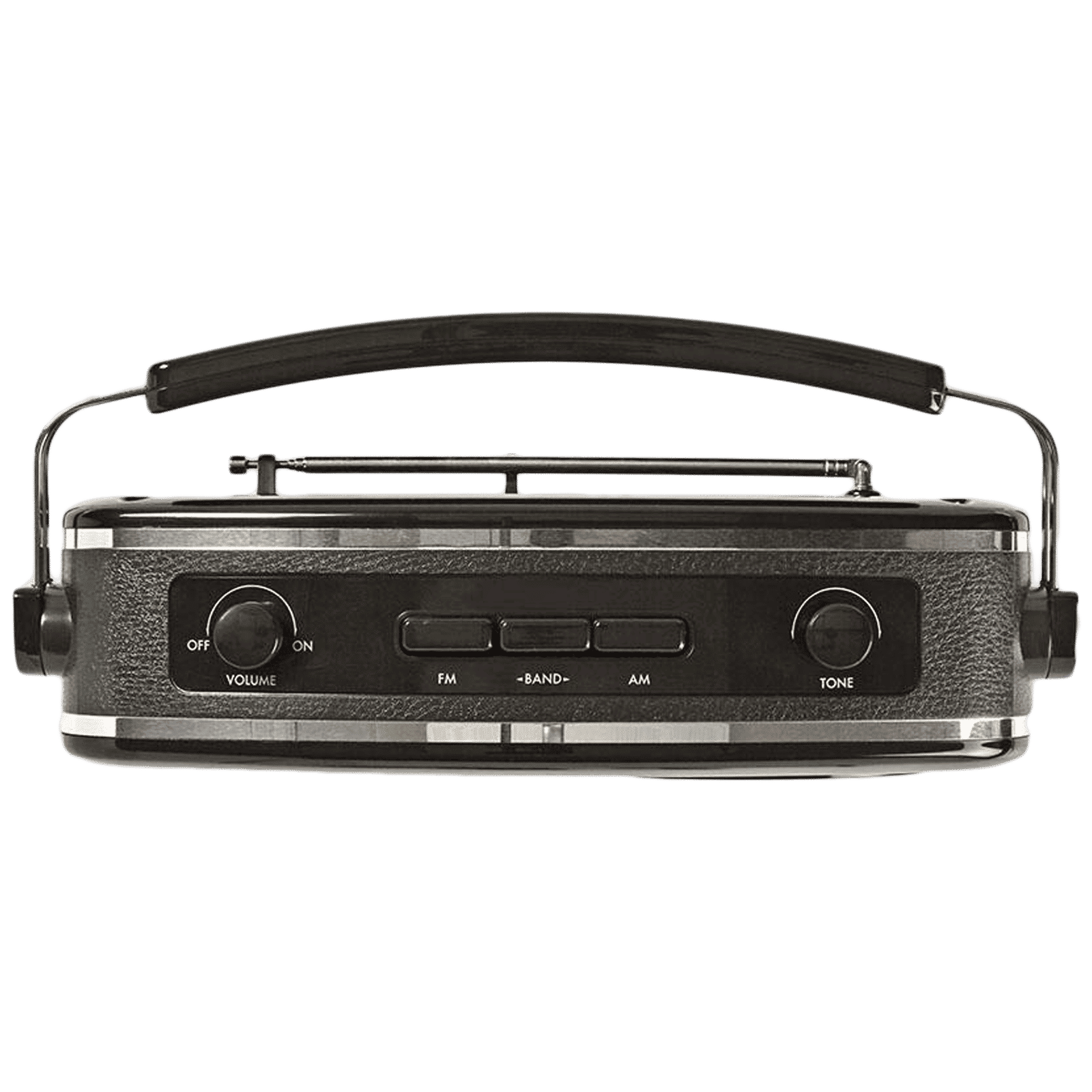 nedis Retro 4.5 Watts FM Player (Bass Booster, RDFM5000BK, Black)_4