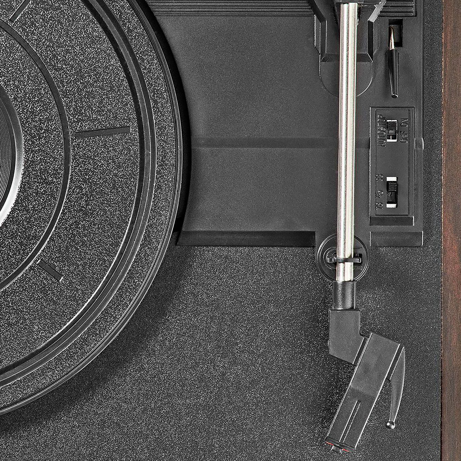 nedis 2.0 Channel 18 Watts Vinyl Record Player (Portable Breifcase, TURN220BN, Brown)_10