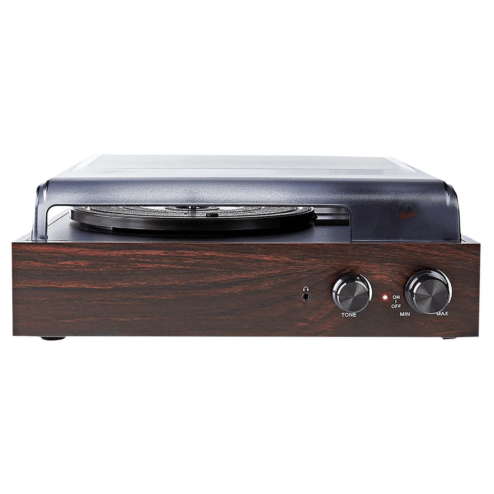 nedis 2.0 Channel 18 Watts Vinyl Record Player (Portable Breifcase, TURN220BN, Brown)_3