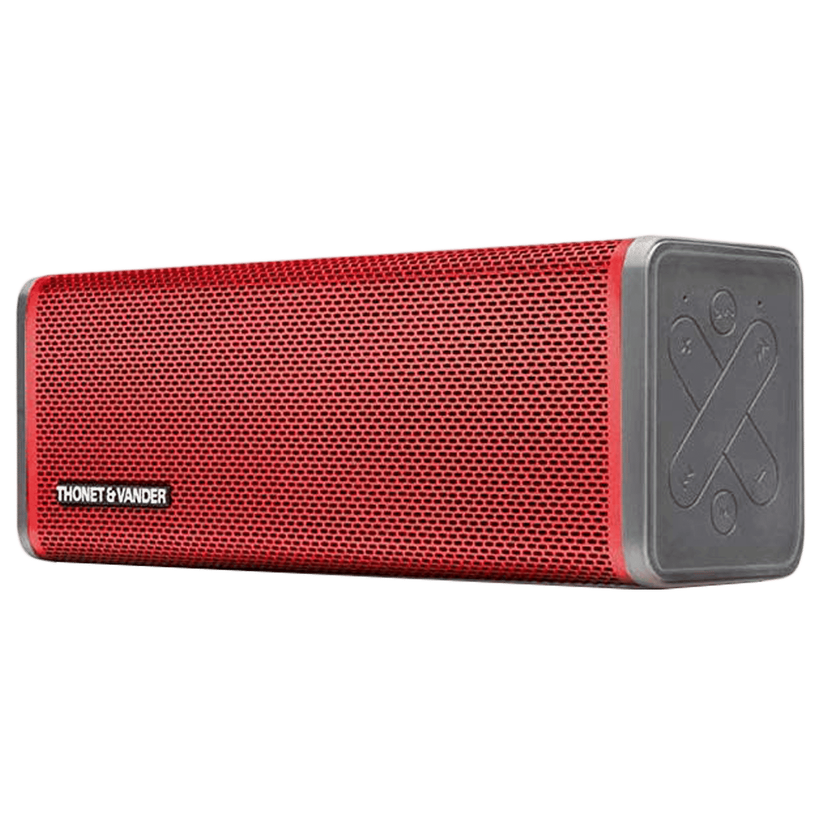 THONET & VANDER Frei 50W Portable Bluetooth Speaker (8 Hours Playback Time, Stereo Channel, Red)_2