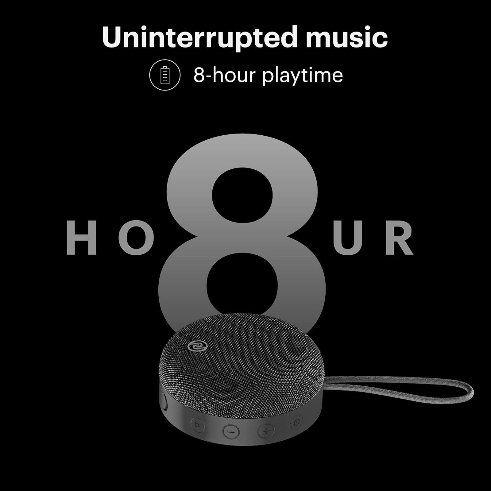 noise Zest with Google & Siri Compatible Smart Speaker (Dual Equalizer, Coal Black) noise Zest with Google & Siri Compatible Smart Speaker (Dual Equalizer, Coal Black)_12