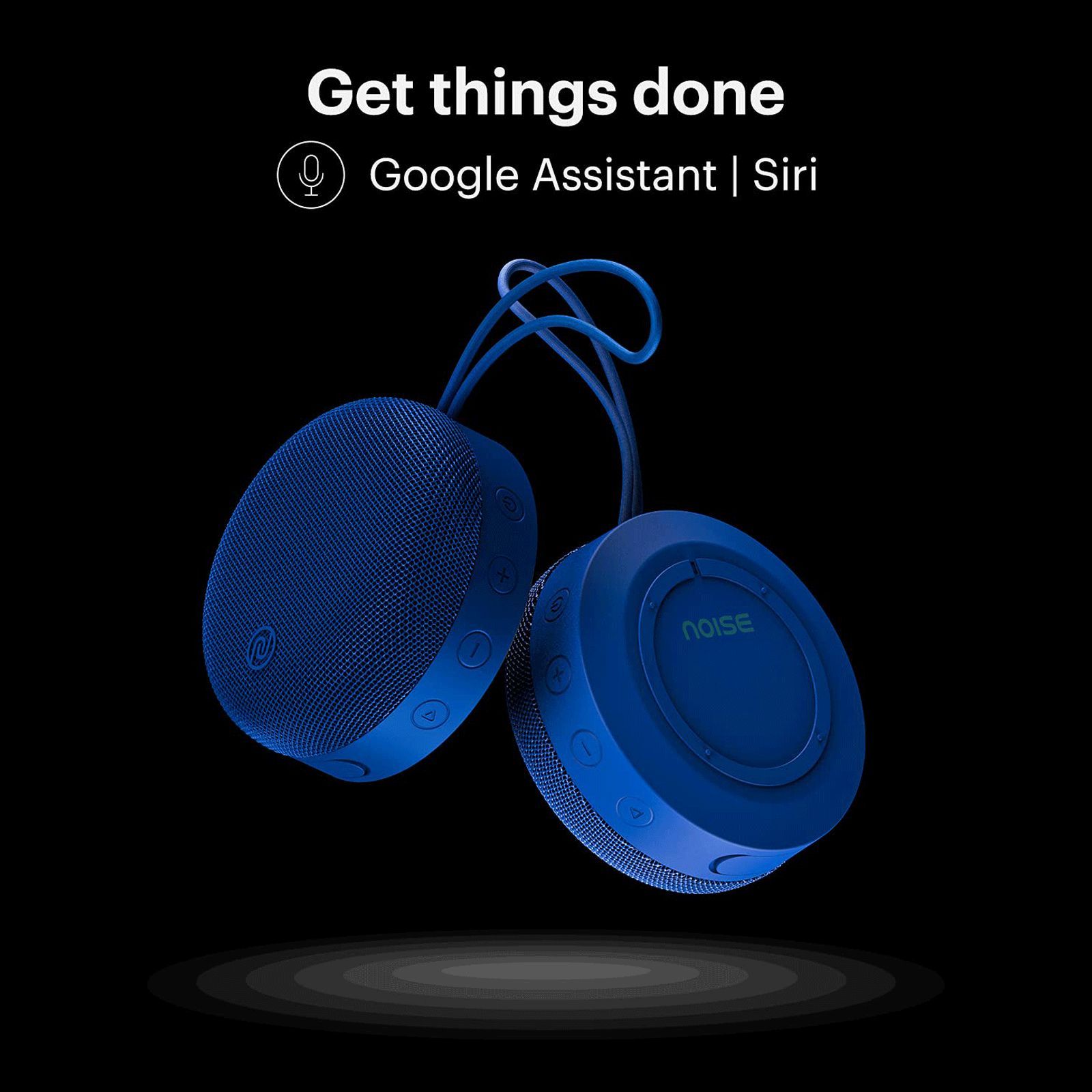 noise Zest with Google & Siri Compatible Smart Speaker (8 Hours Playback Time, Cobalt Blue)_10