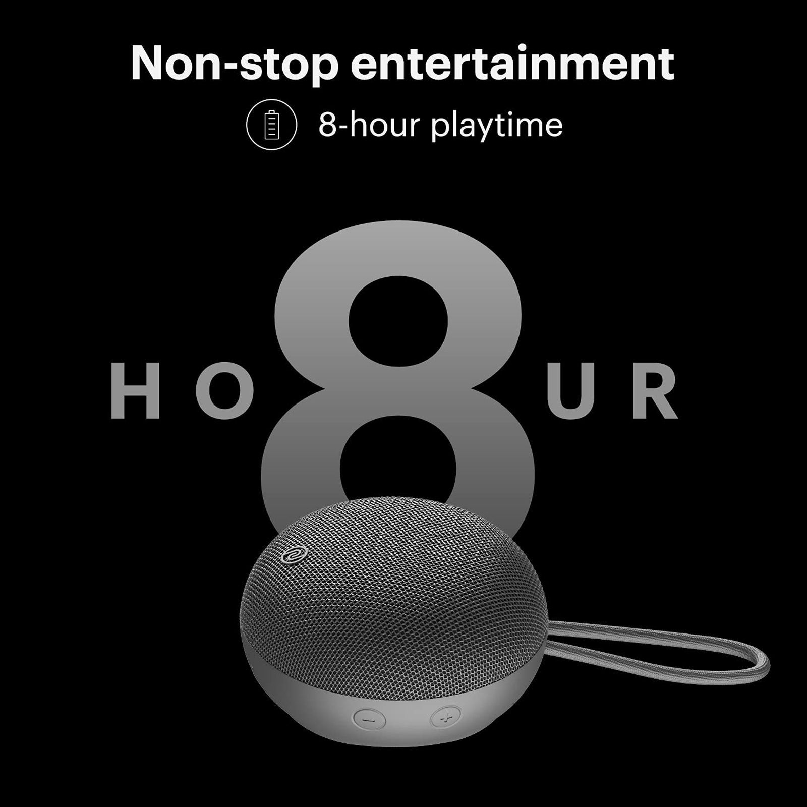 noise Zest 3W Portable Bluetooth Speaker (Dual Equalizer, Mono Channel, Coal Black) noise Zest 3W Portable Bluetooth Speaker (Dual Equalizer, Mono Channel, Coal Black)_13