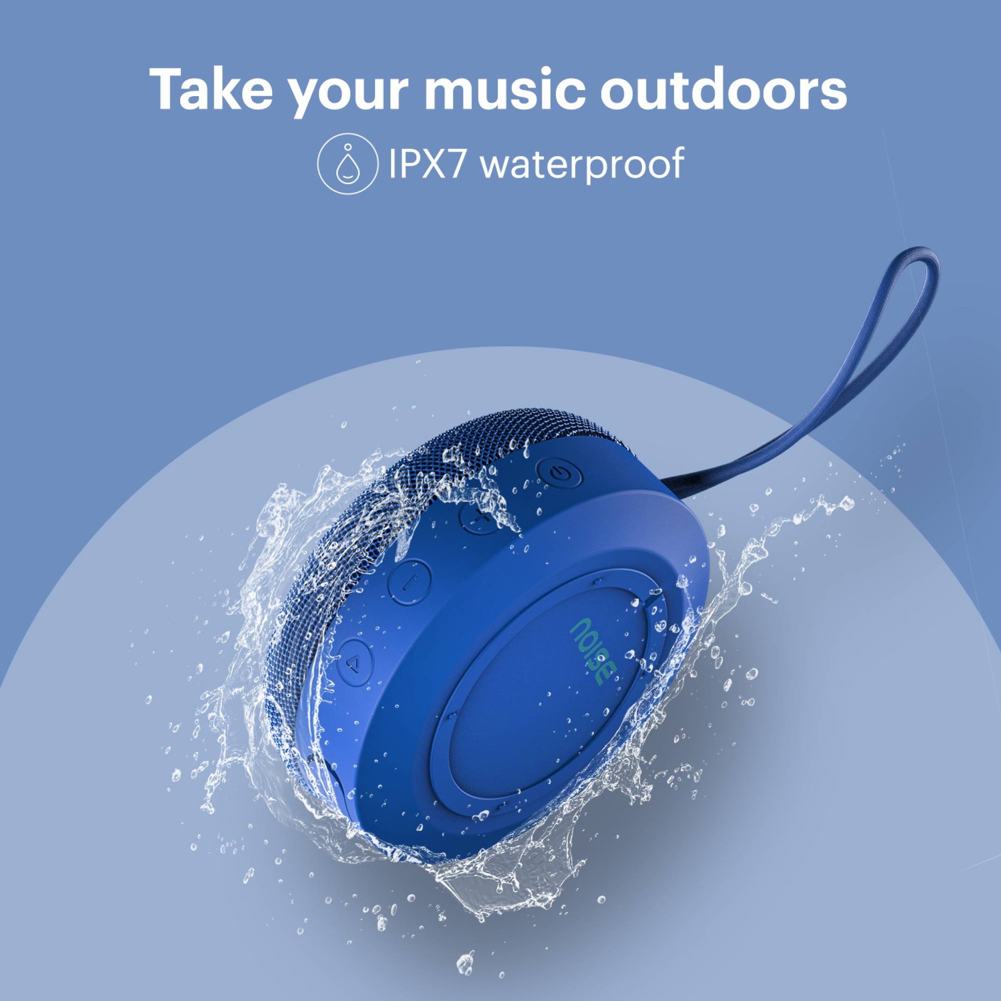 noise Zest 3W Portable Bluetooth Speaker (Dual Equalizer, Mono Channel, Cobalt Blue) noise Zest 3W Portable Bluetooth Speaker (Dual Equalizer, Mono Channel, Cobalt Blue)_12