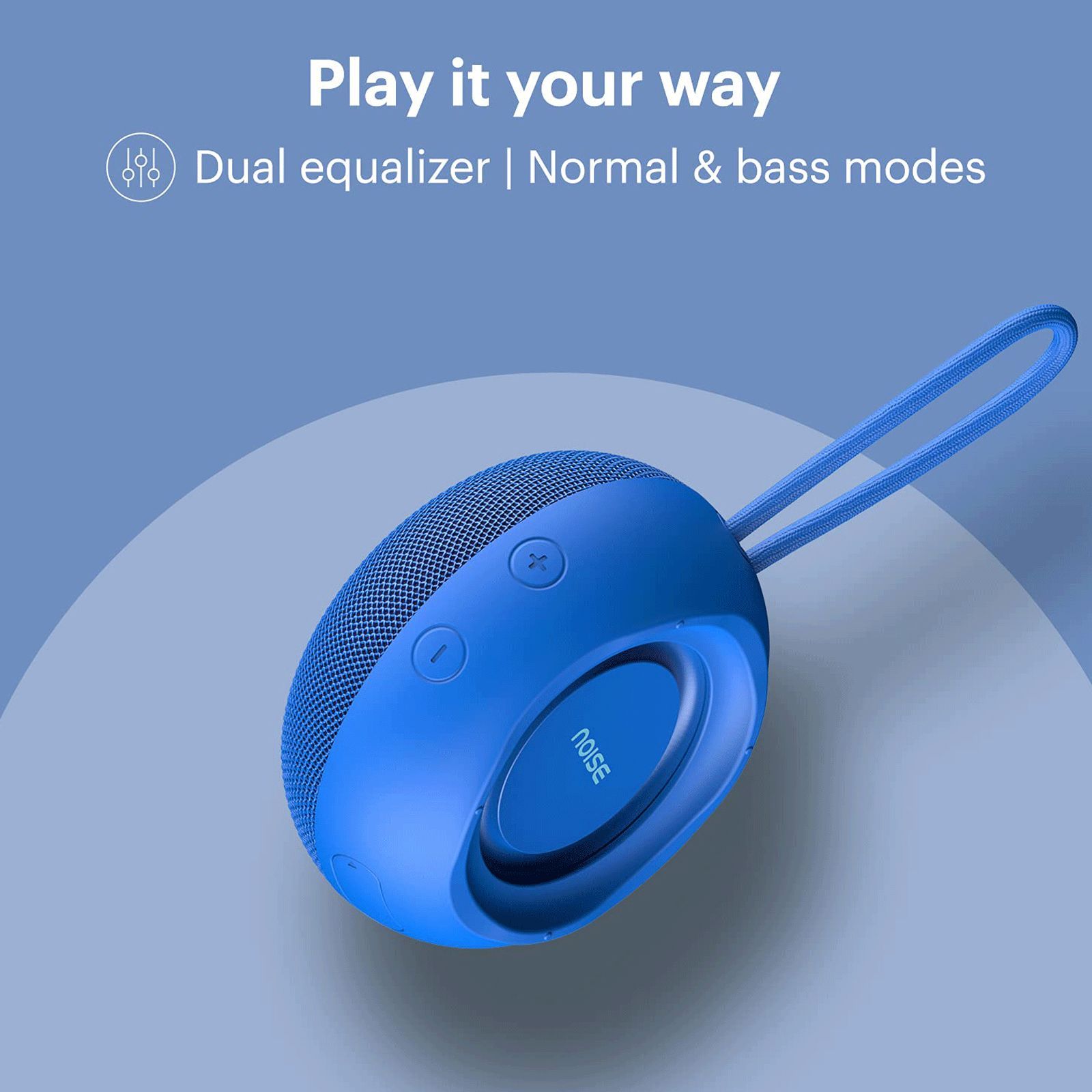 noise Zest 3W Portable Bluetooth Speaker (Dual Equalizer, Mono Channel, Cobalt Blue) noise Zest 3W Portable Bluetooth Speaker (Dual Equalizer, Mono Channel, Cobalt Blue)_17